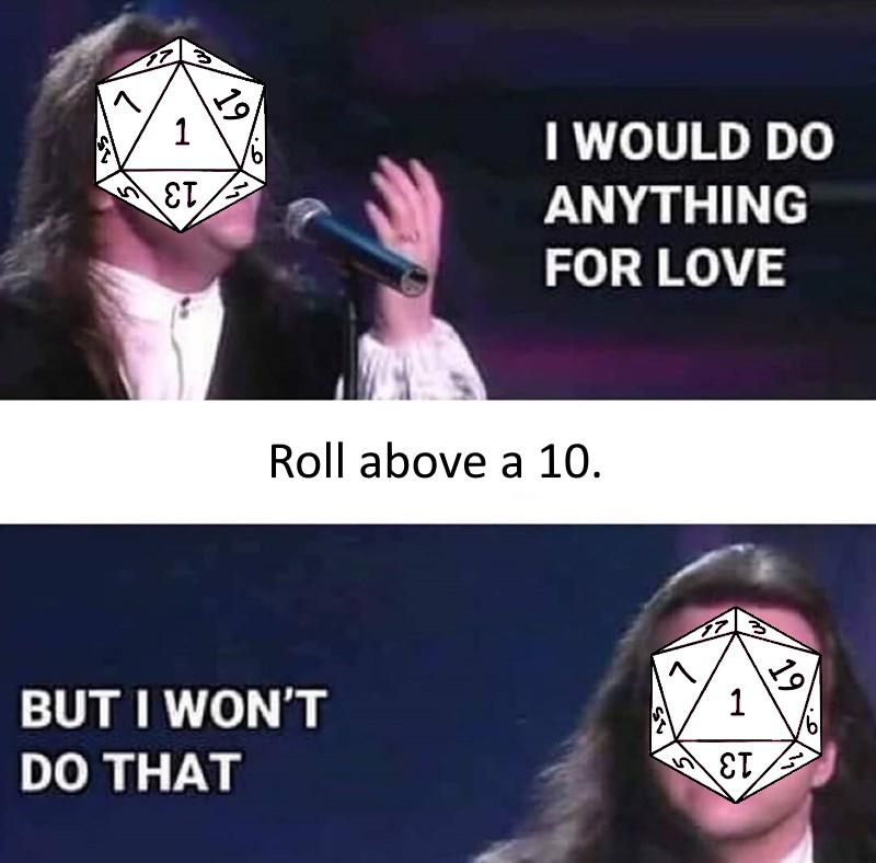 Ever go a whole session with only bad rolls? r/dndmemes