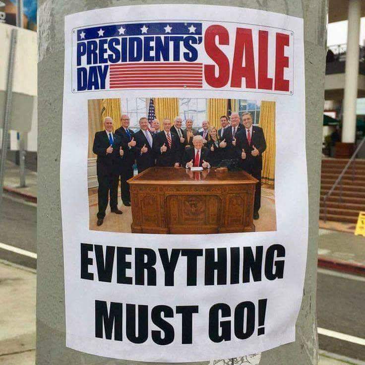 Presidents day sale r/PoliticalHumor