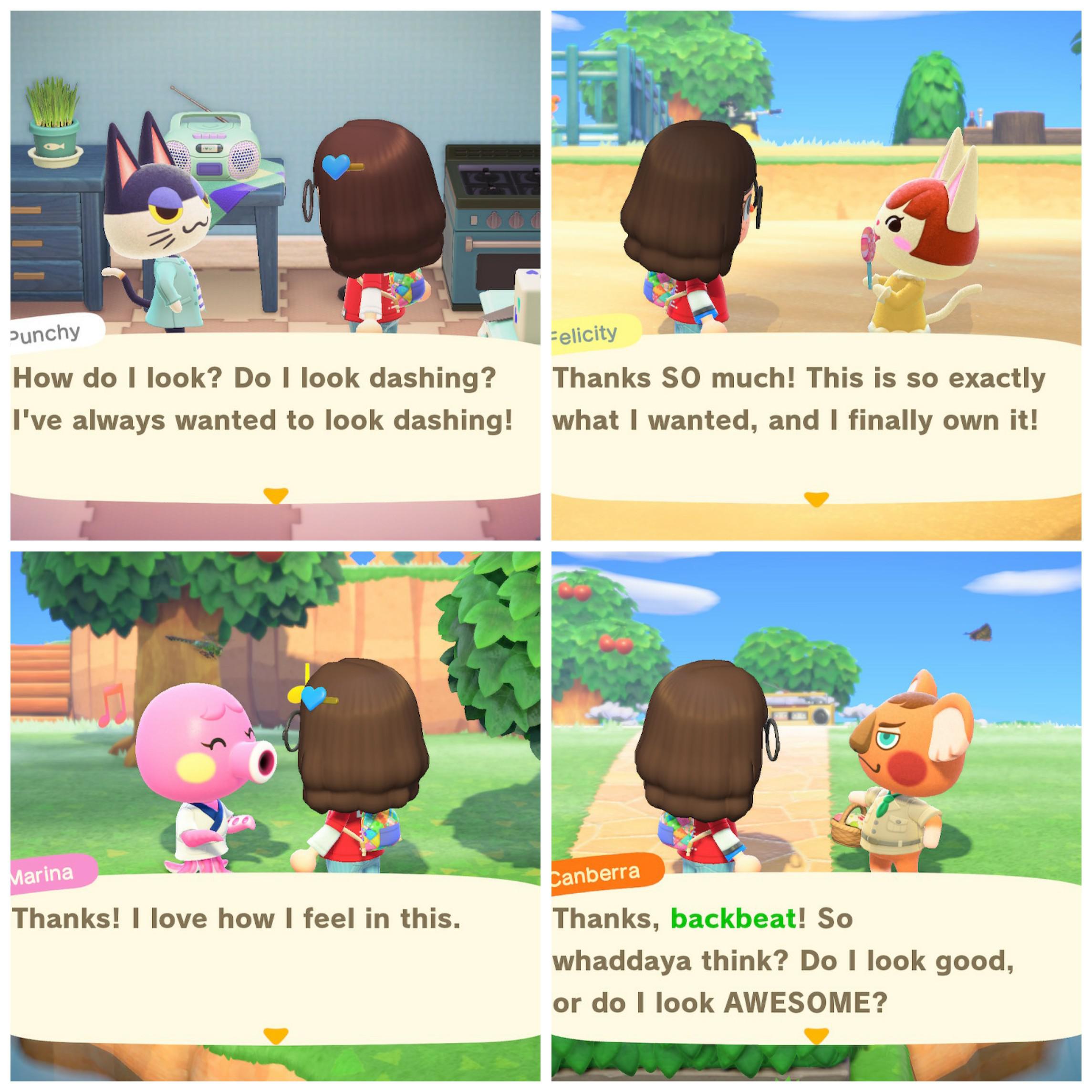 Giving villagers clothes is such an amazing feature r/AnimalCrossing
