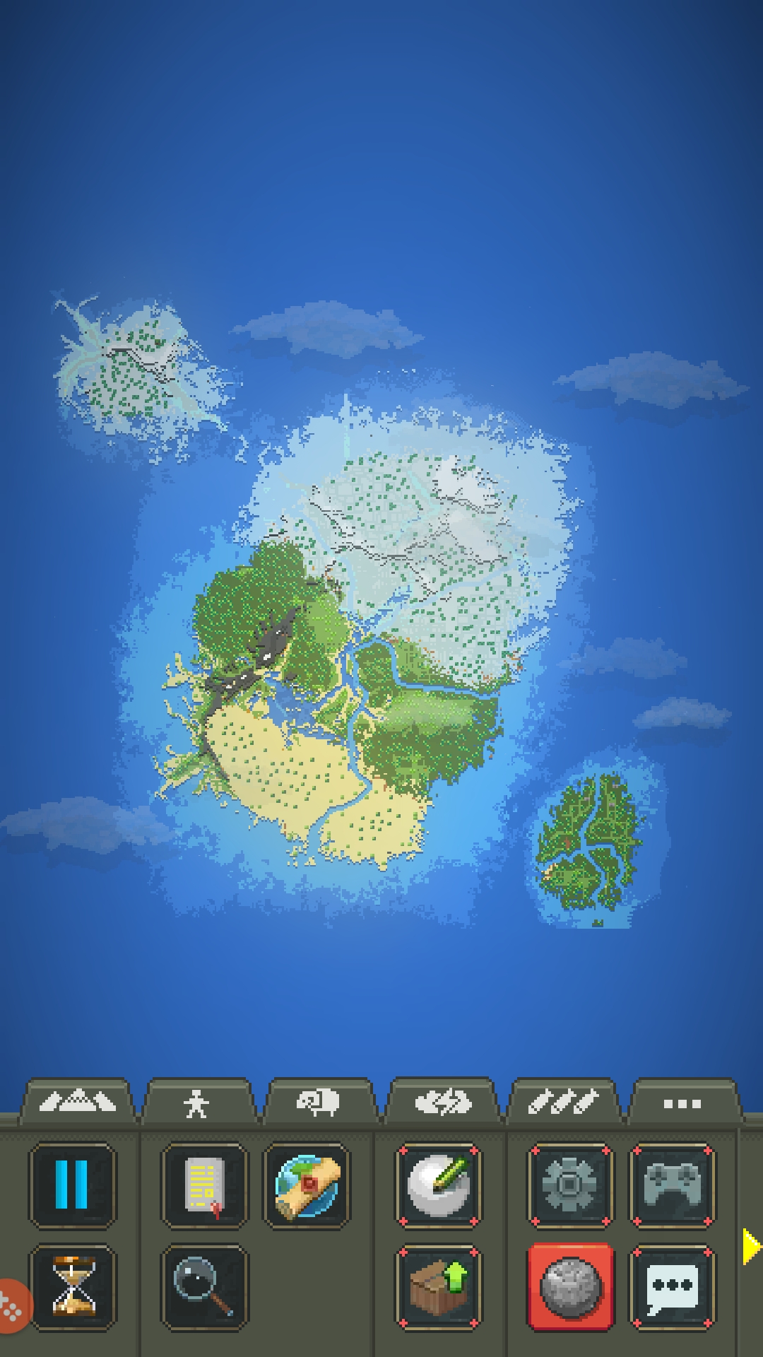 Was bored so I just made a new world r/Worldbox