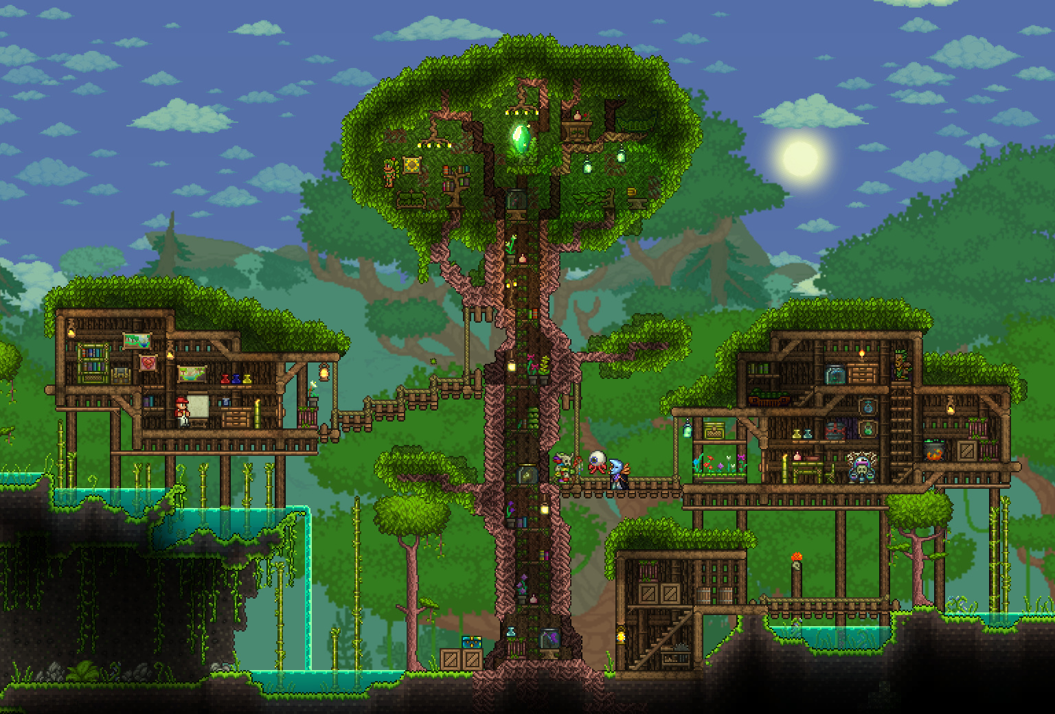 Jungle Town r/Terraria