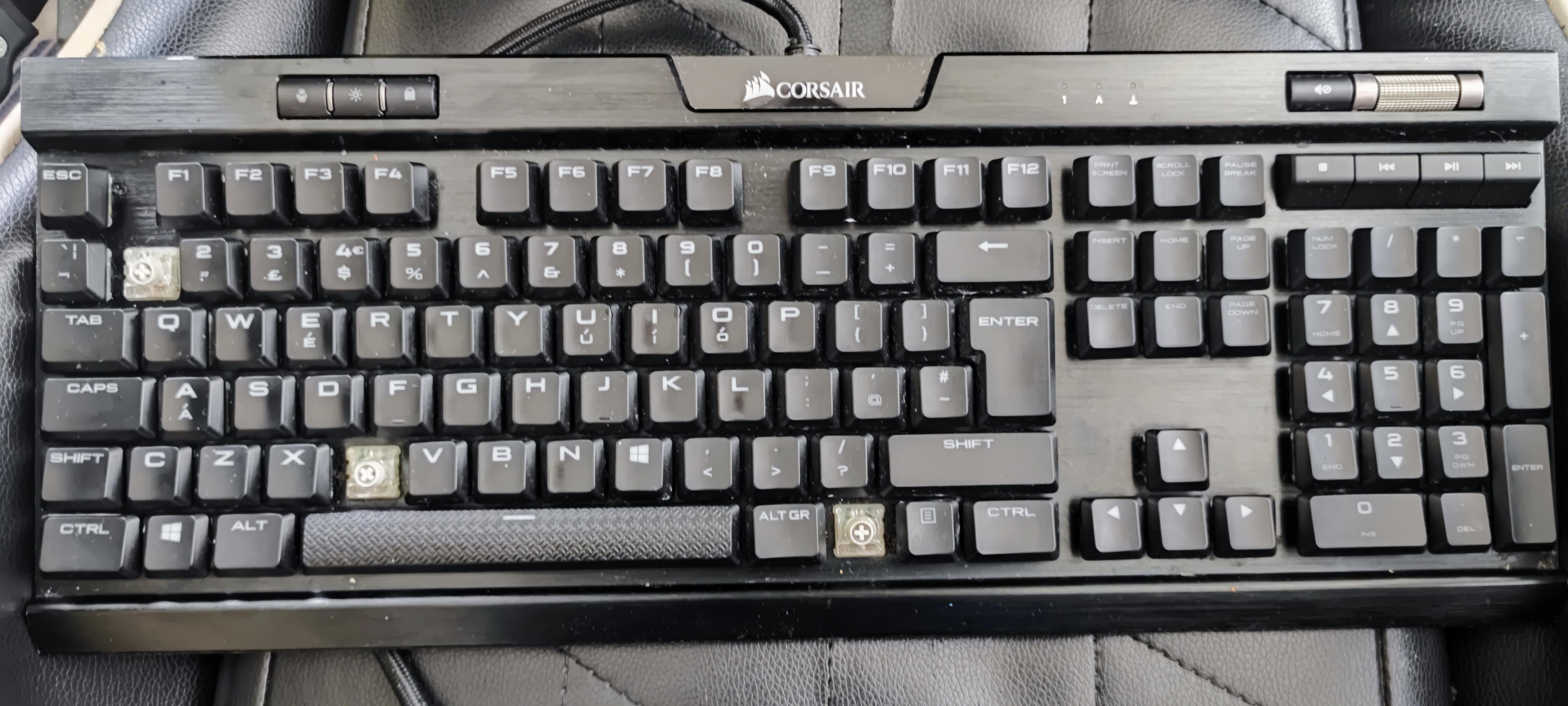 Had this k70 for some time however a few of the keys are missing and