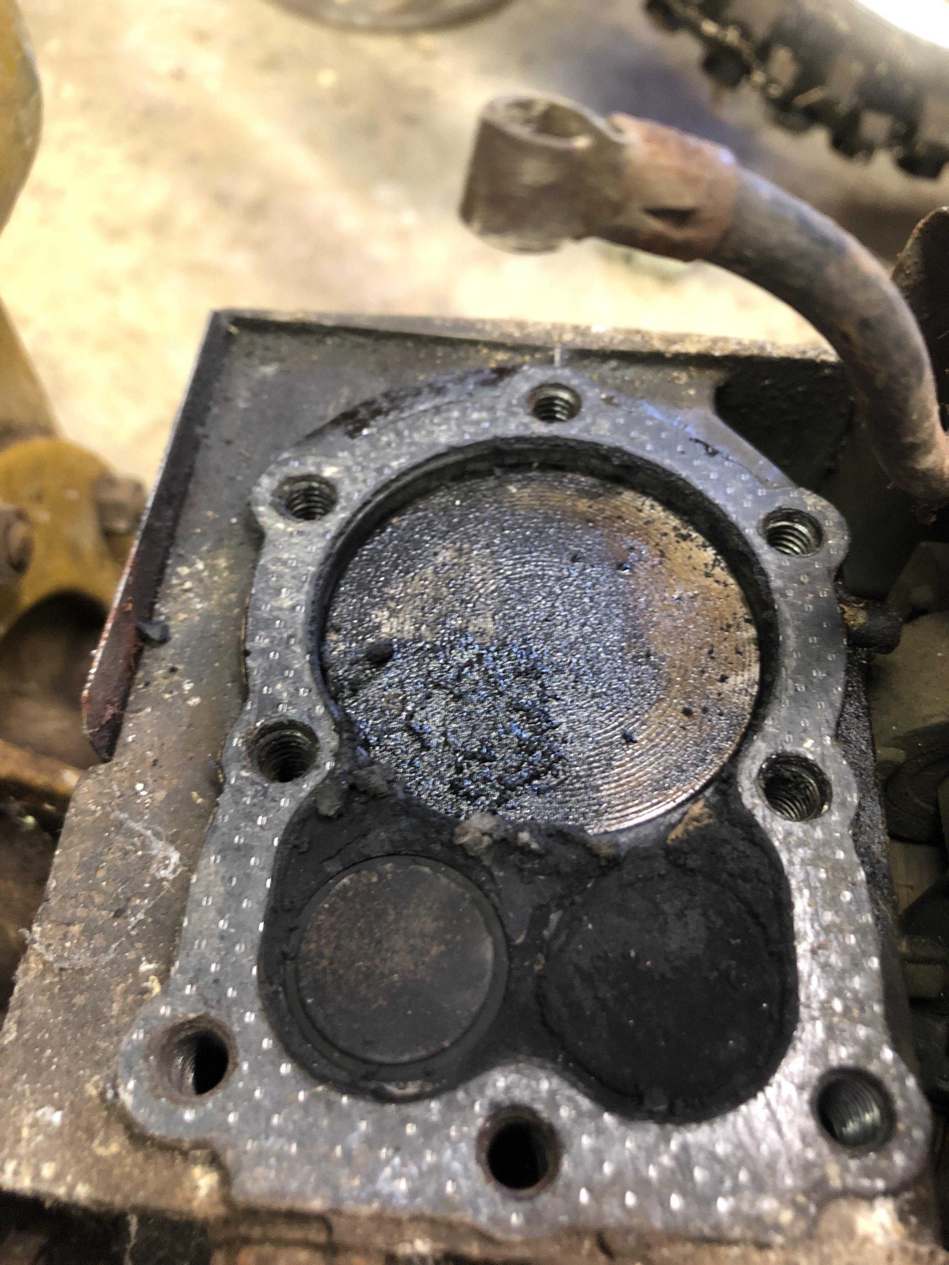 Best way to clean old/dirty piston and valves? Working on an old sears