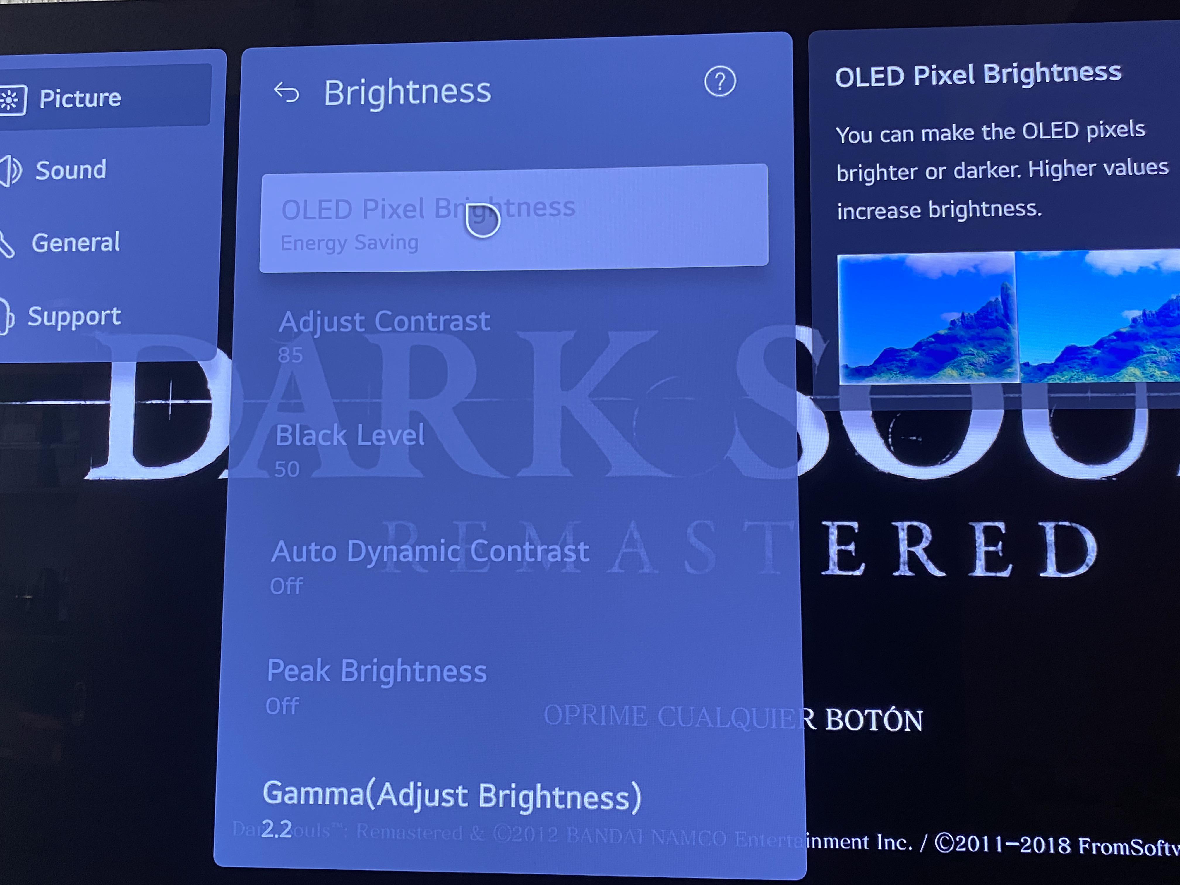 LG C3 brightness options greyed out using game optimizer r/OLED_Gaming
