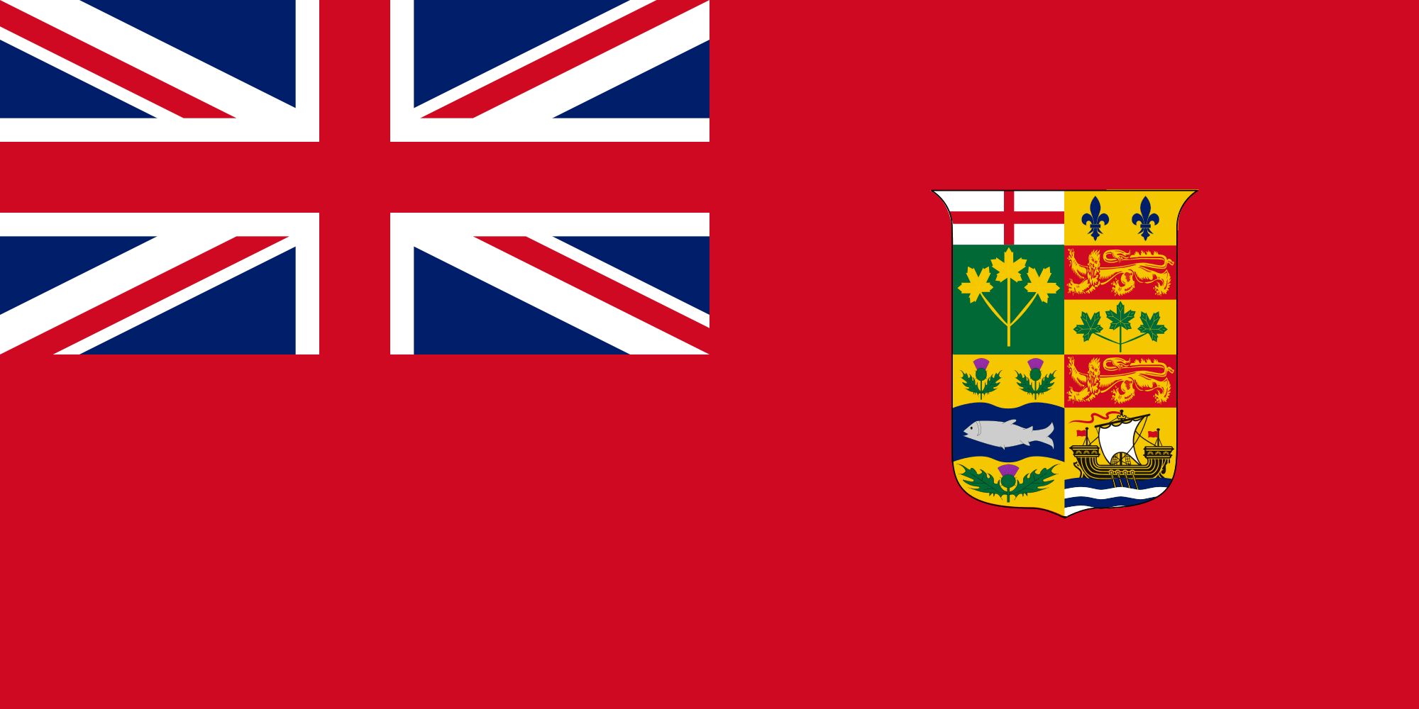 Old Canadian Flag from 18681921 (I honestly prefer it to the current