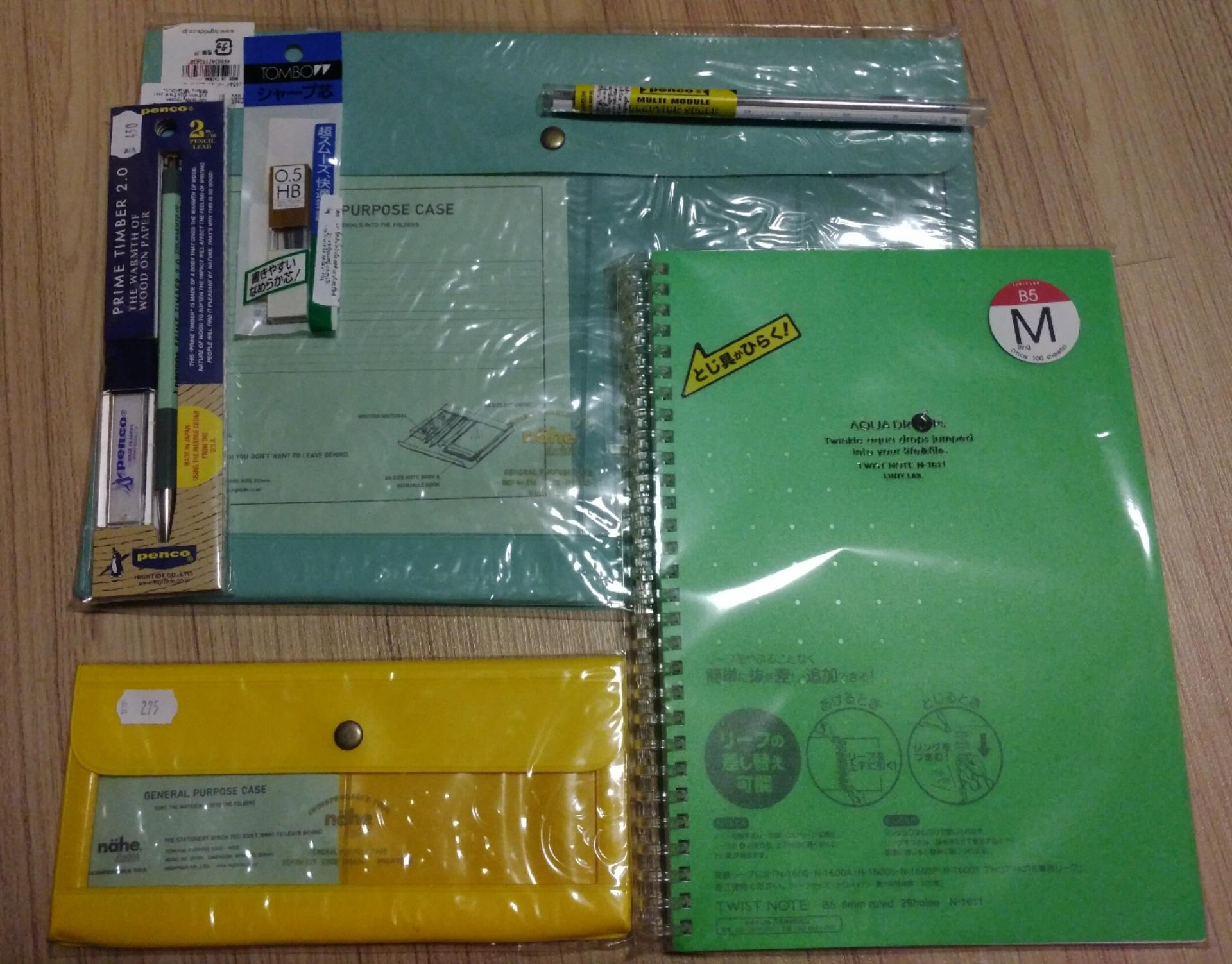 Some Japanese stationery I just got r/stationery