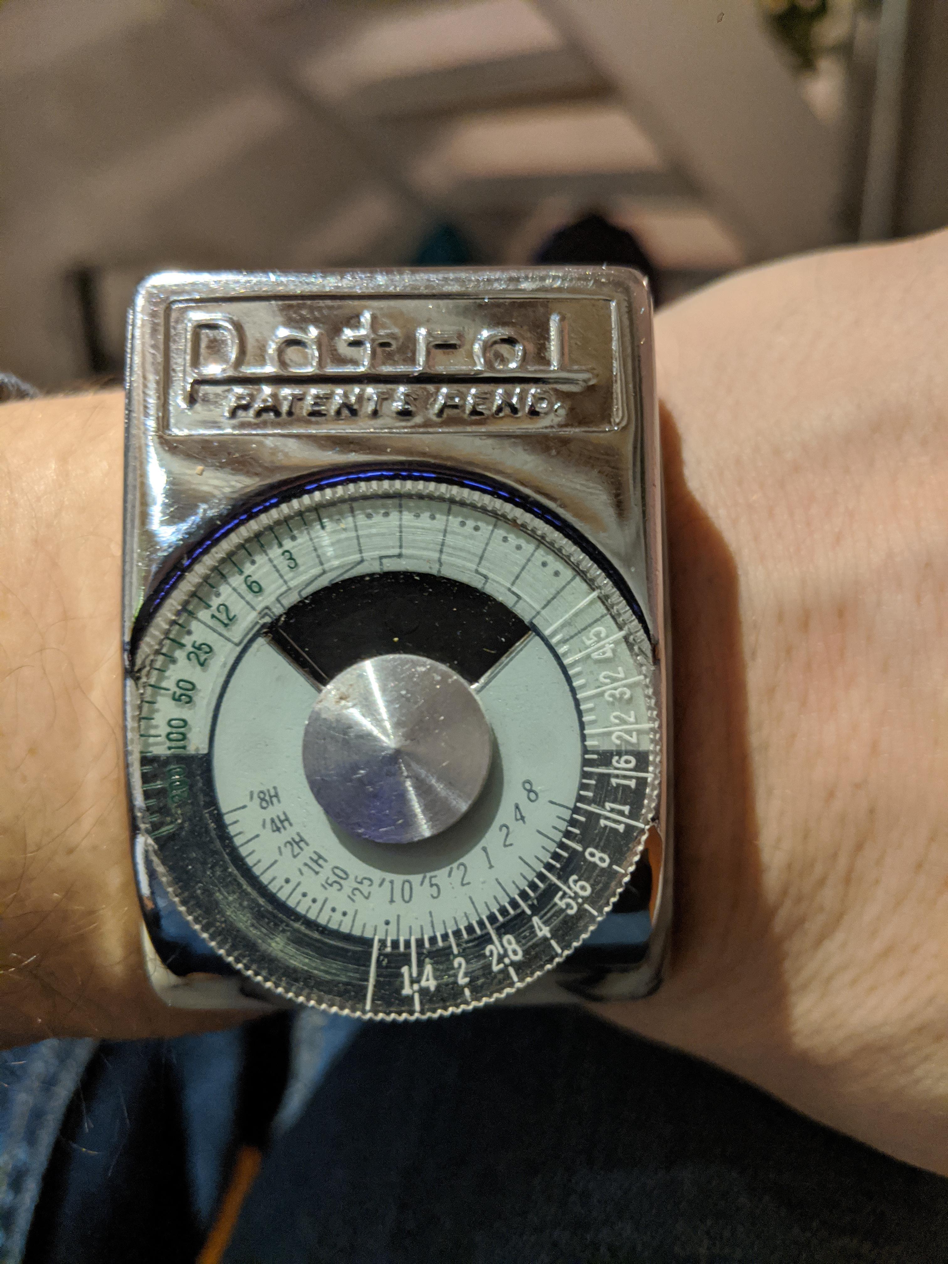 Vintage light/exposure meter... Wrist watch (?)! r/whatisthisthing