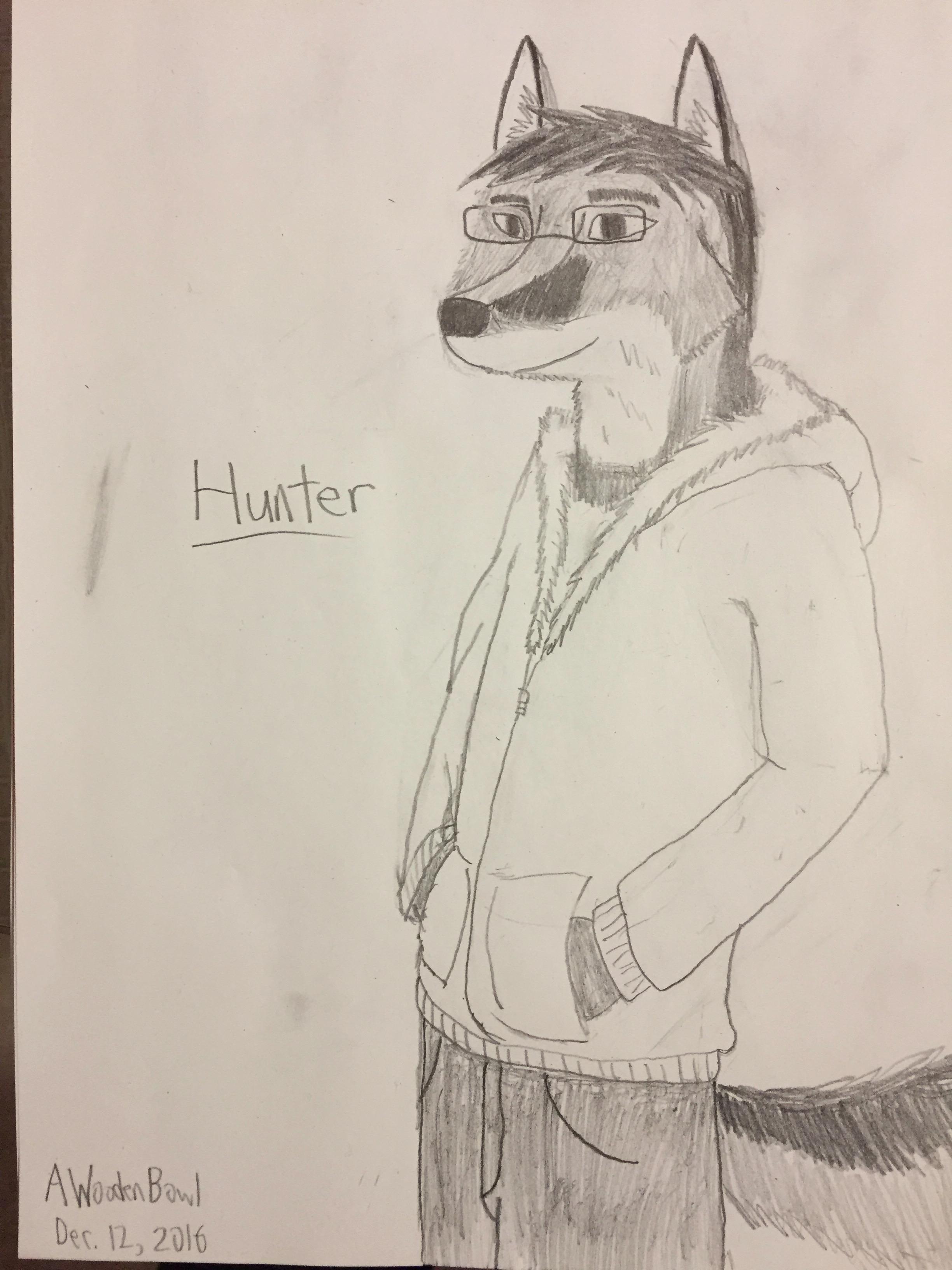 First furry art piece, finally made myself a 'sona (of sorts). What do