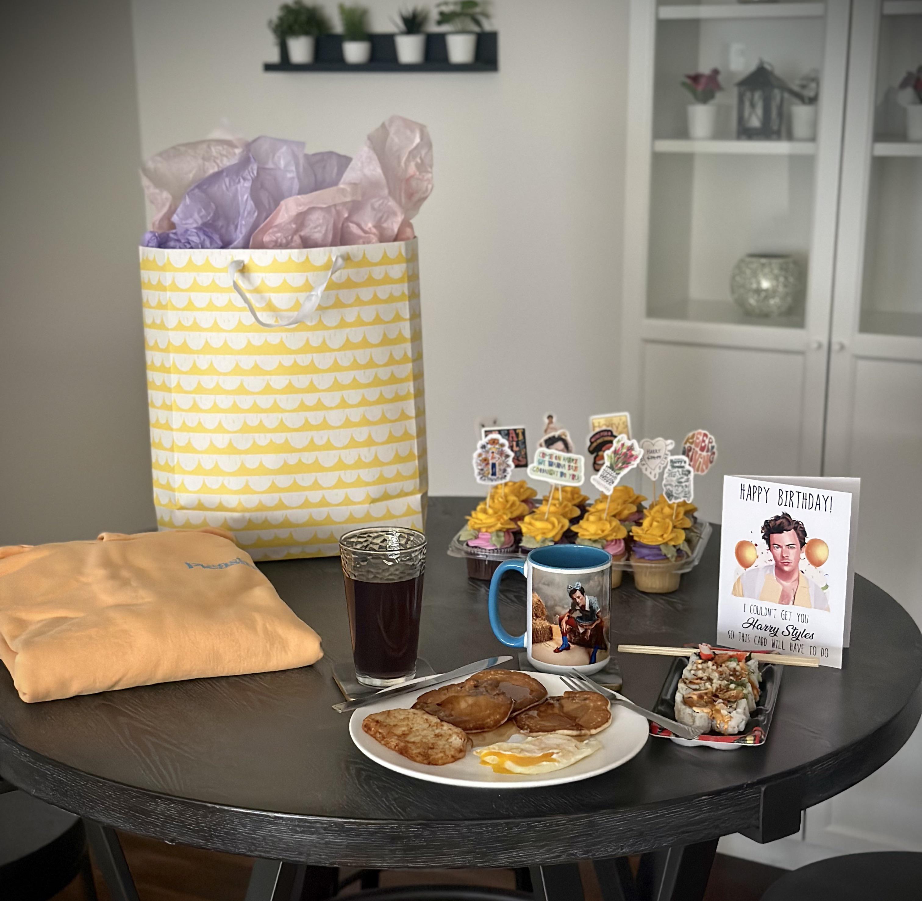 Came up with this to surprise my girlfriend on her birthday! How’d I do