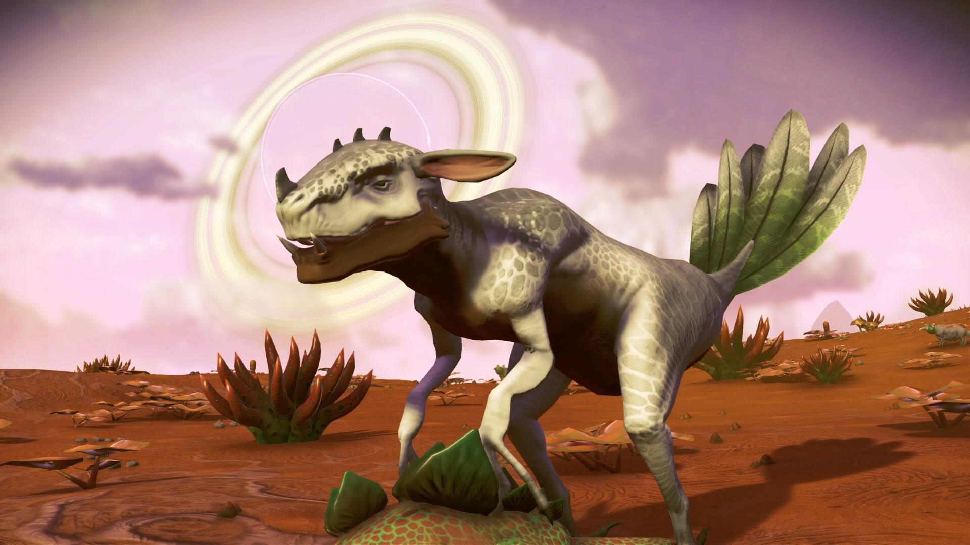 Closest thing to a dinosaur I found r/NoMansSkyTheGame