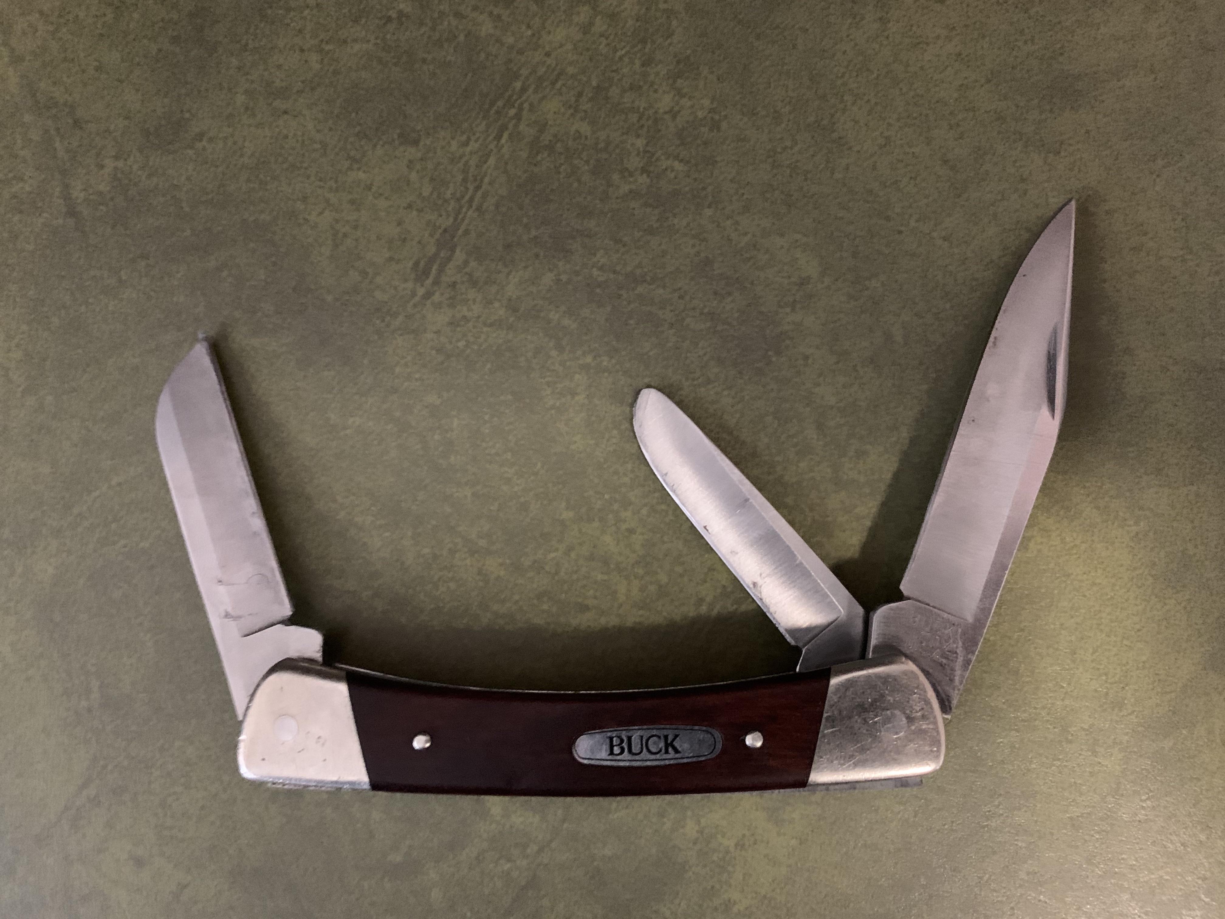 My Grandpa bought me this pocket knife almost 30 years ago. I still use