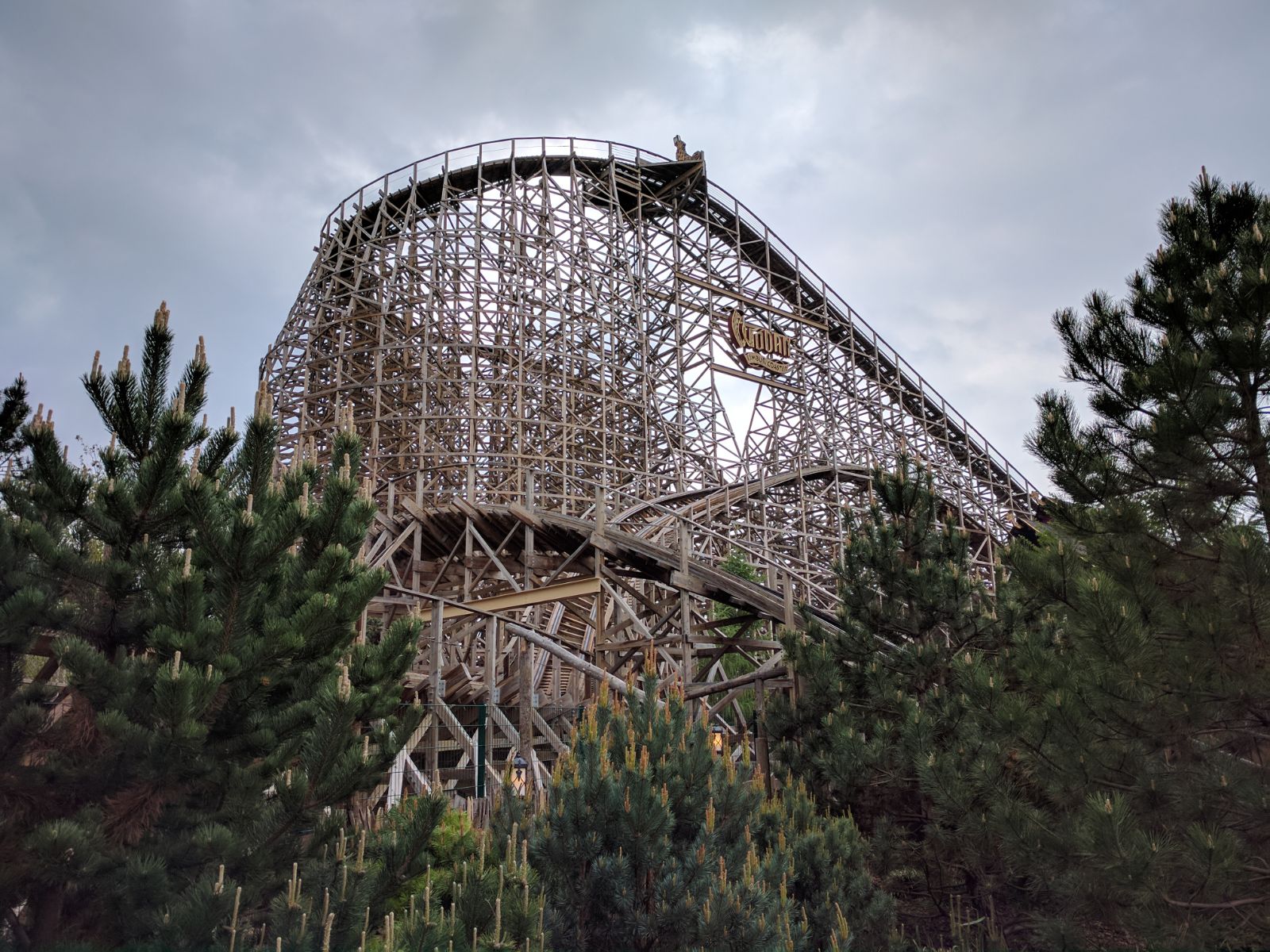 One of the best wooden coasters I've ridden. r/rollercoasters