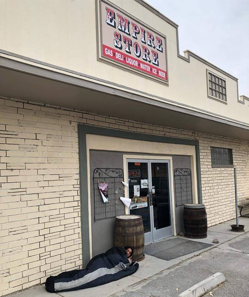 Camped out for Black Friday deals at the empire store… r/BurningMan