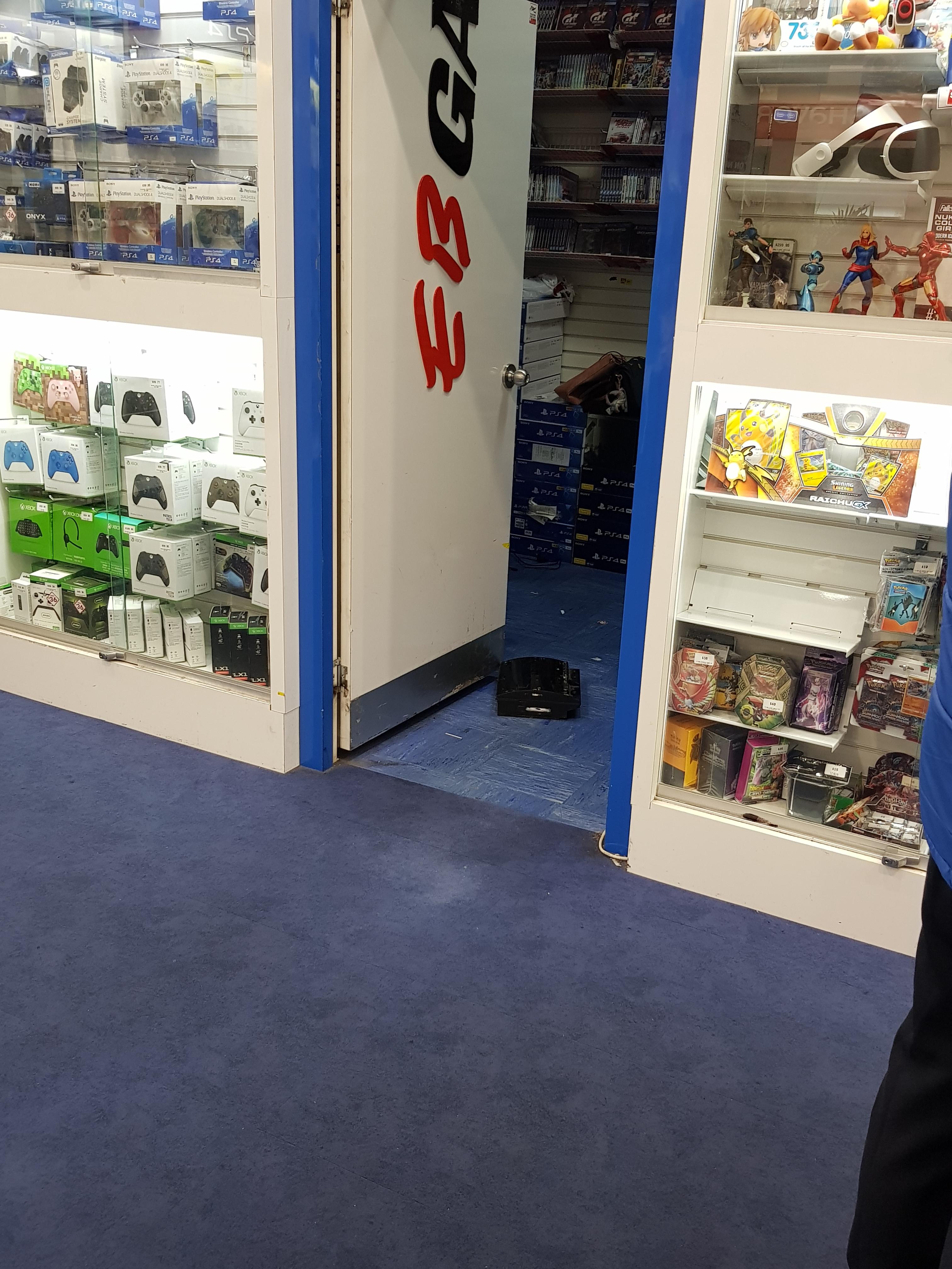 This doorstop at the EB Games I visited today r/gaming