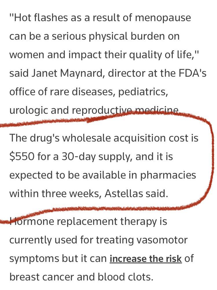 Yay! A pill for hot flashes r/Menopause