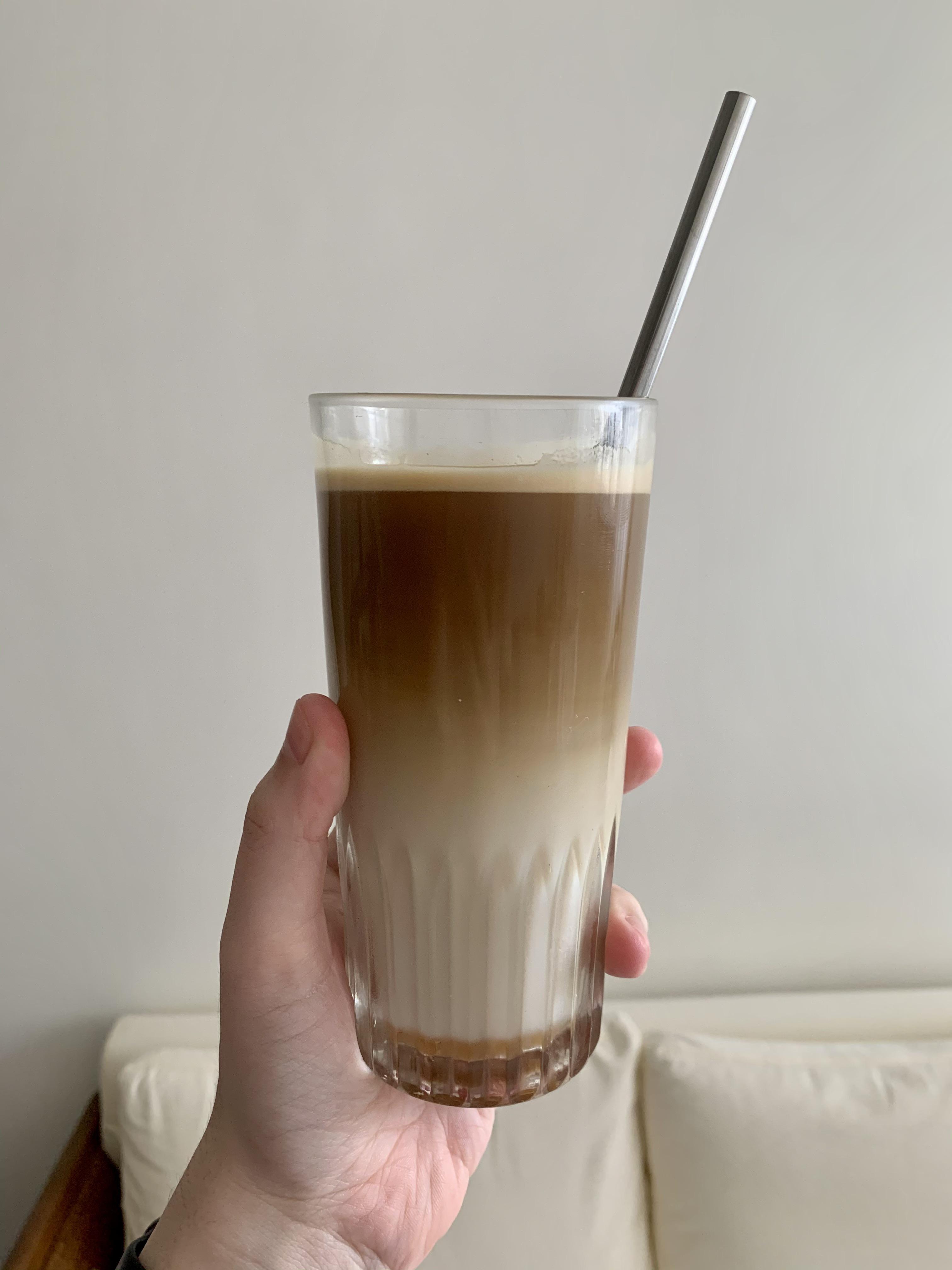 huge iced caramel macchiato to get through the day r/nespresso