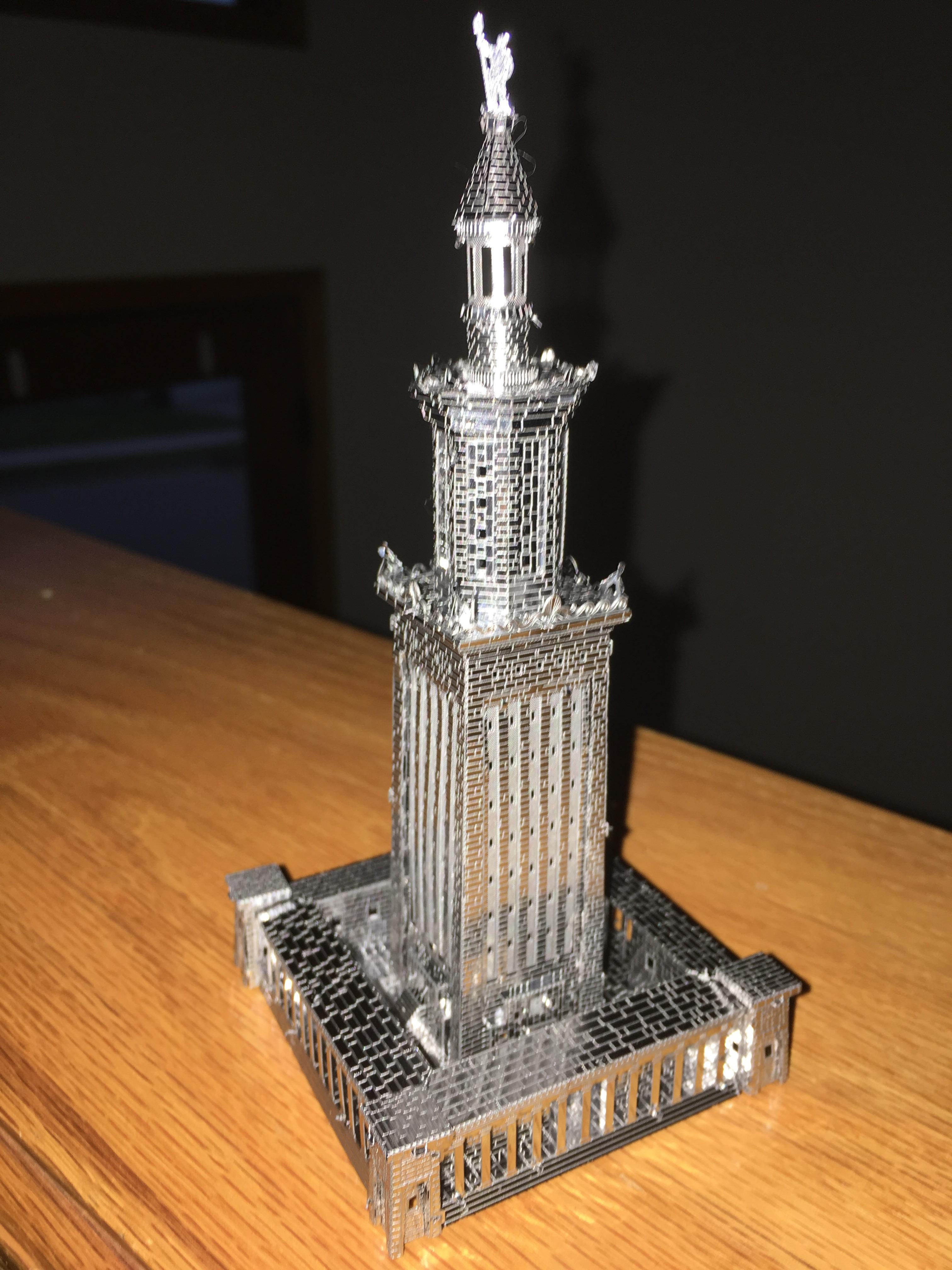 Lighthouse of Alexandria (Metal Earth version) r/metalearth