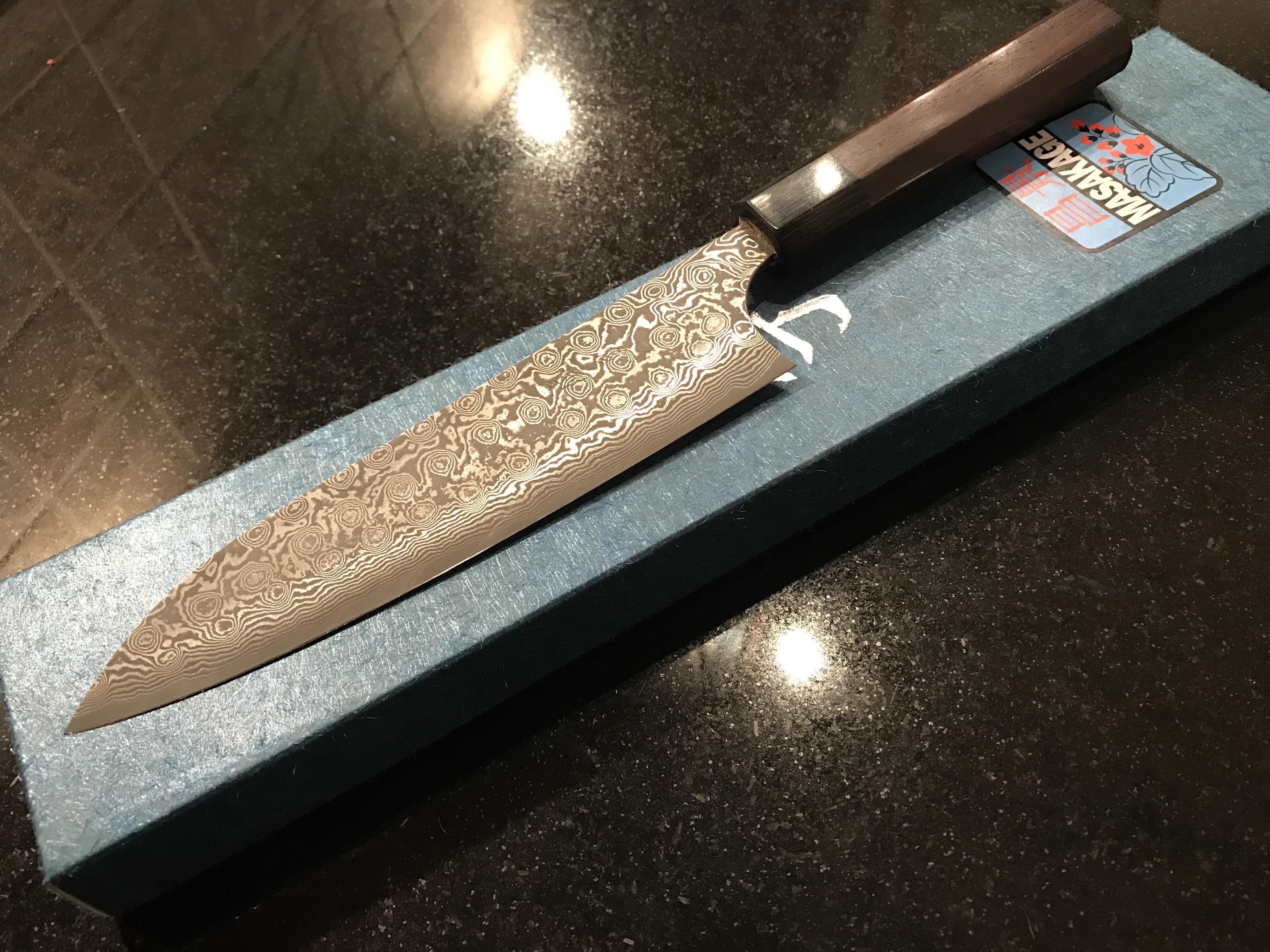 My first quality knife Masakage Kumo Gyuto chefknives