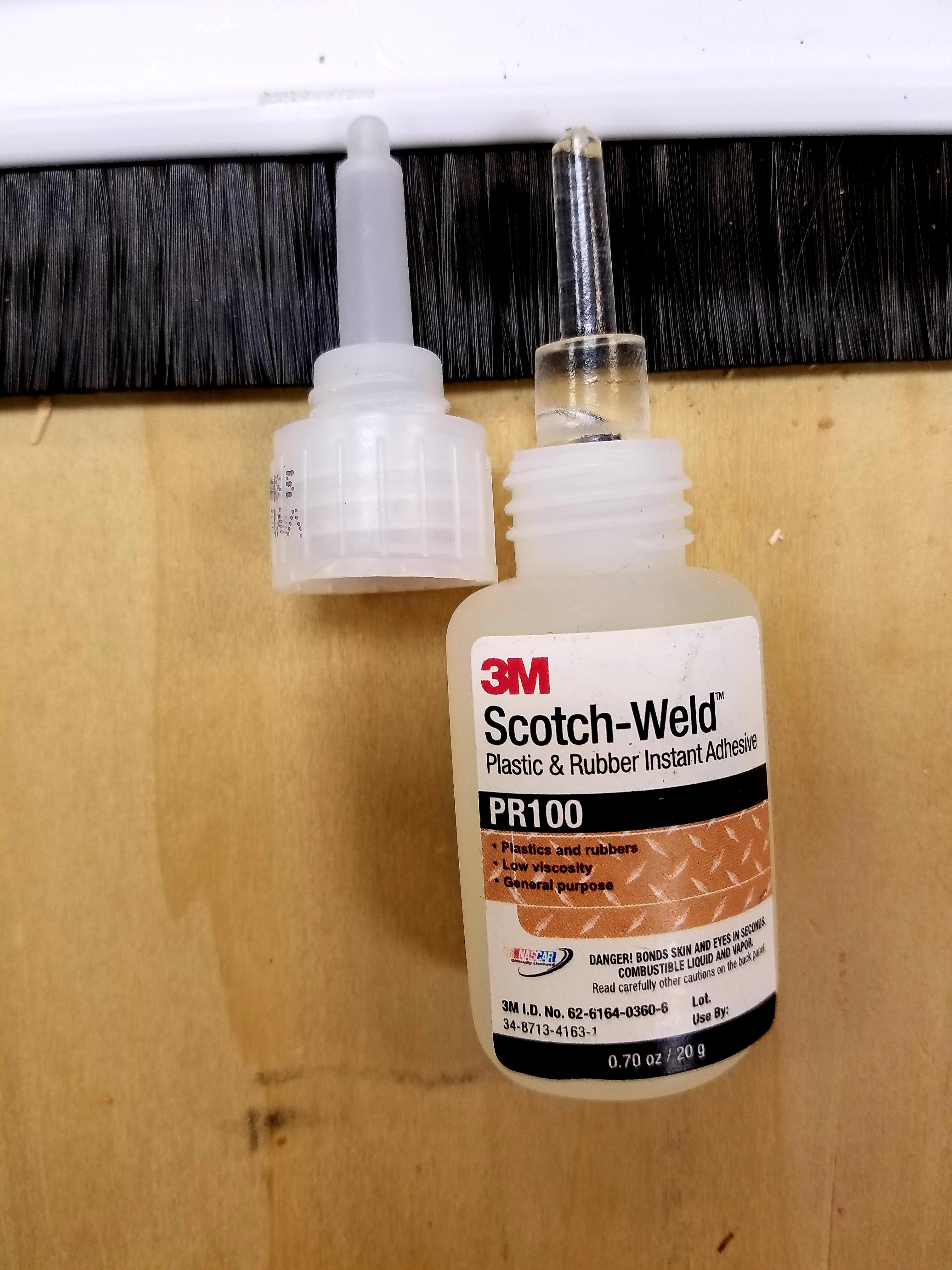 This glue that hardened inside the bottle r/mildlyinteresting