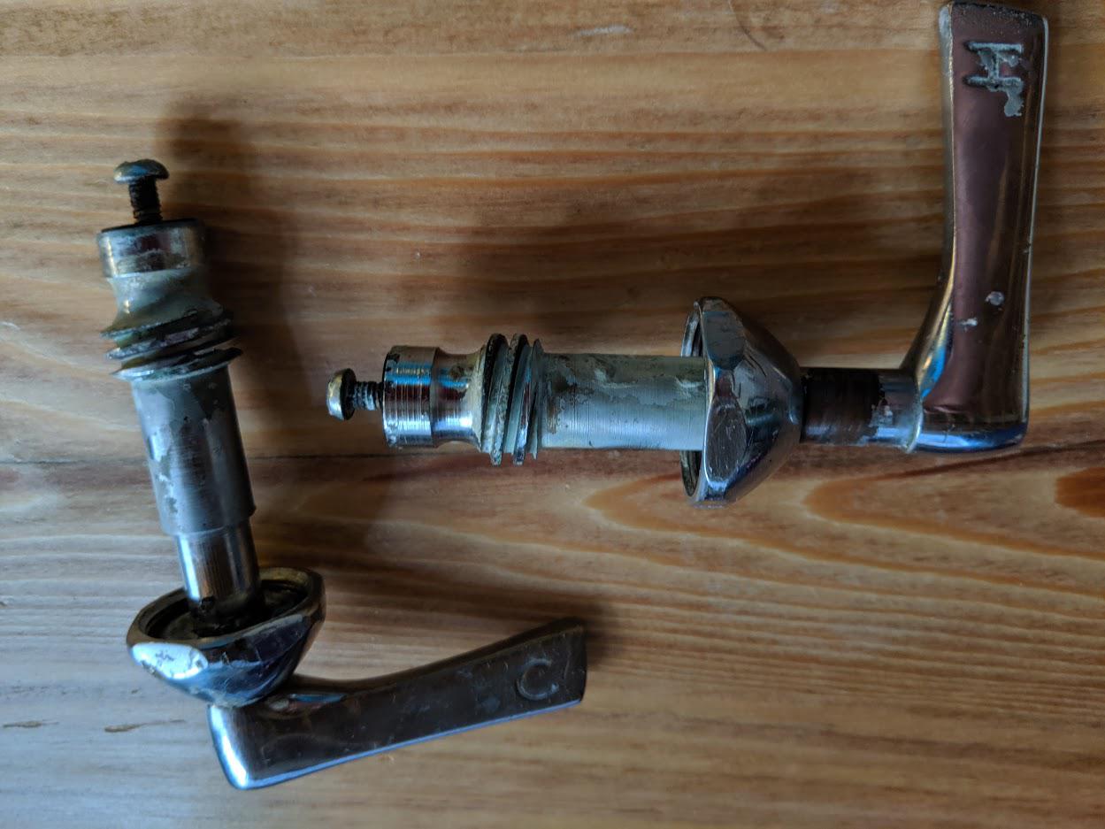 Identify this faucet cartridge? From a 1950s era house with pink