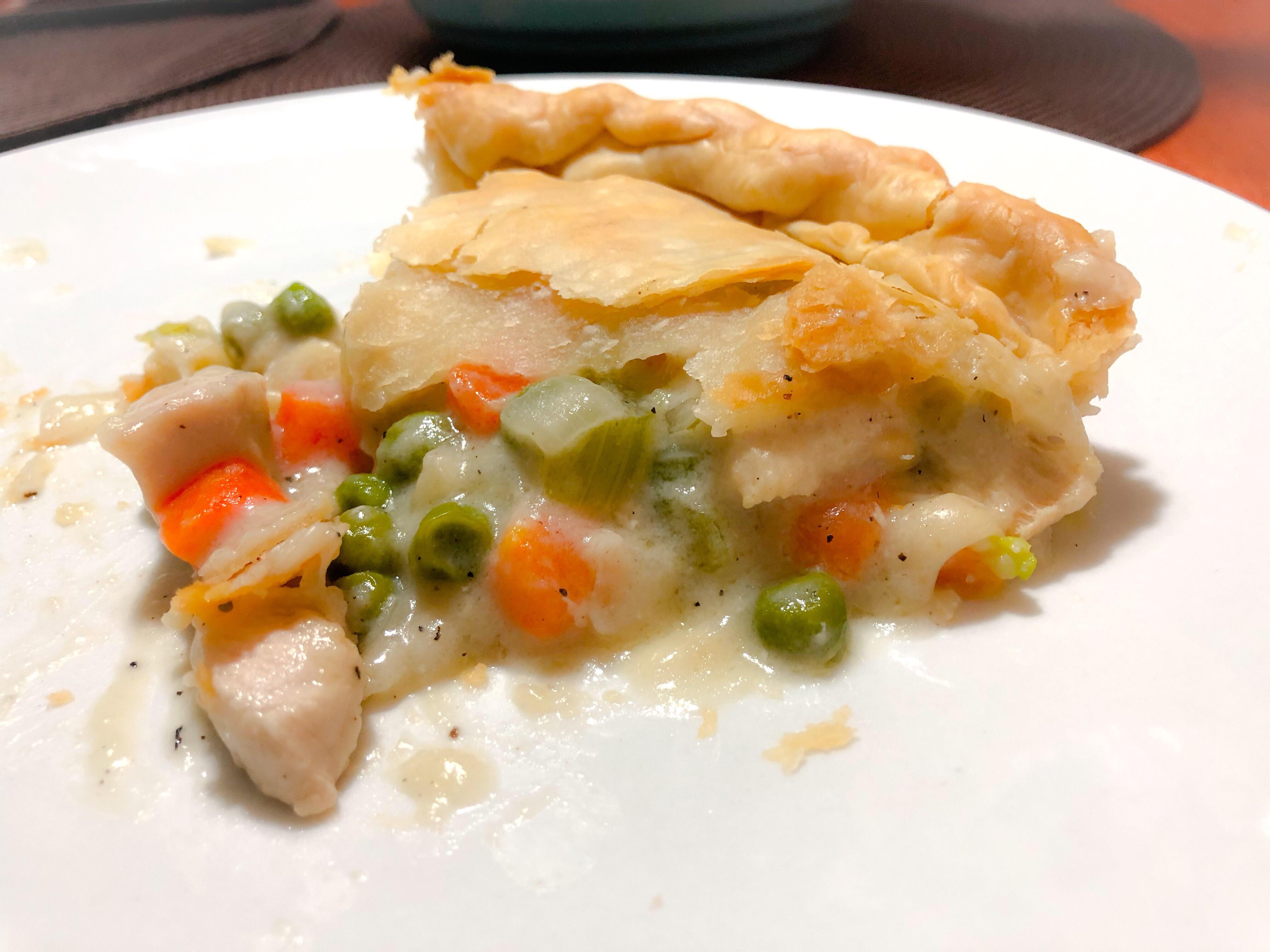 [Homemade] Chicken Pot Pie r/food