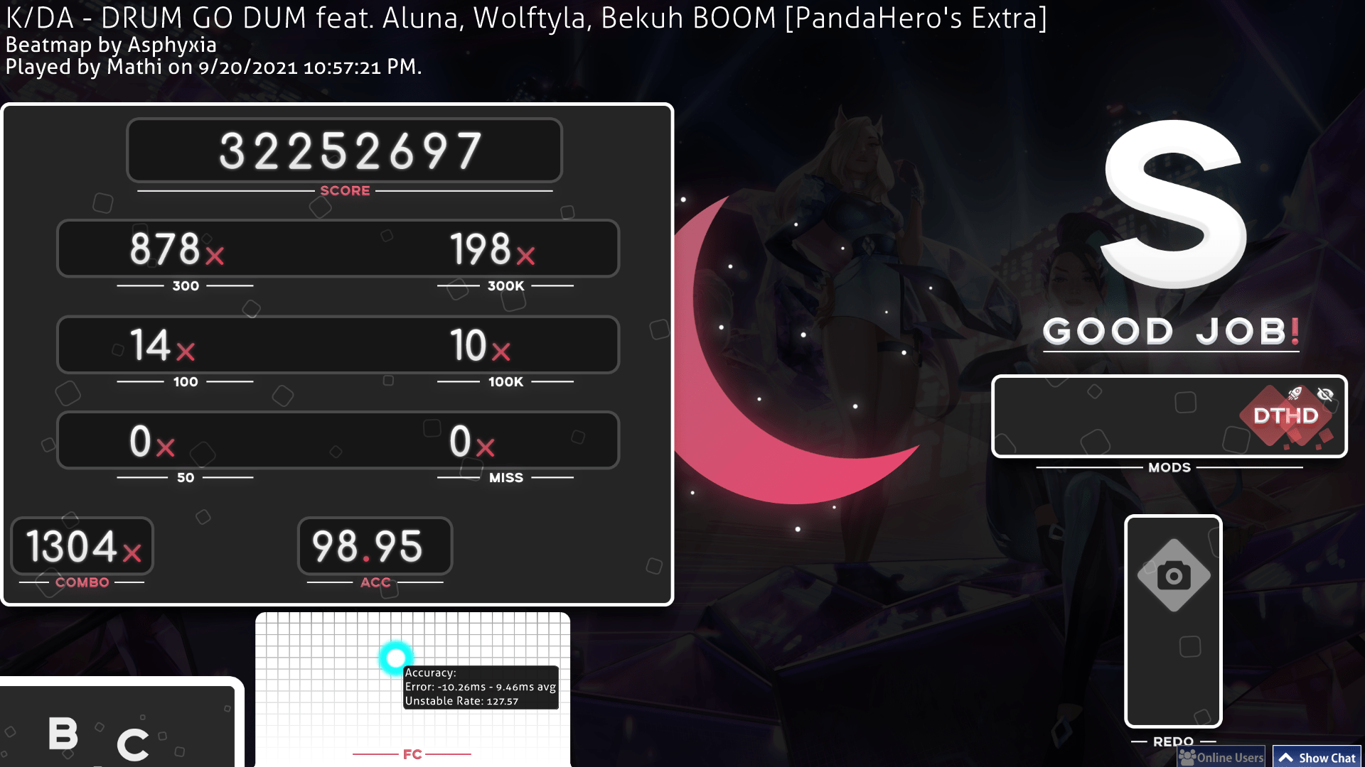 Mathi K/DA DRUM GO DUM feat. Aluna, Wolftyla, Bekuh BOOM [PandaHero