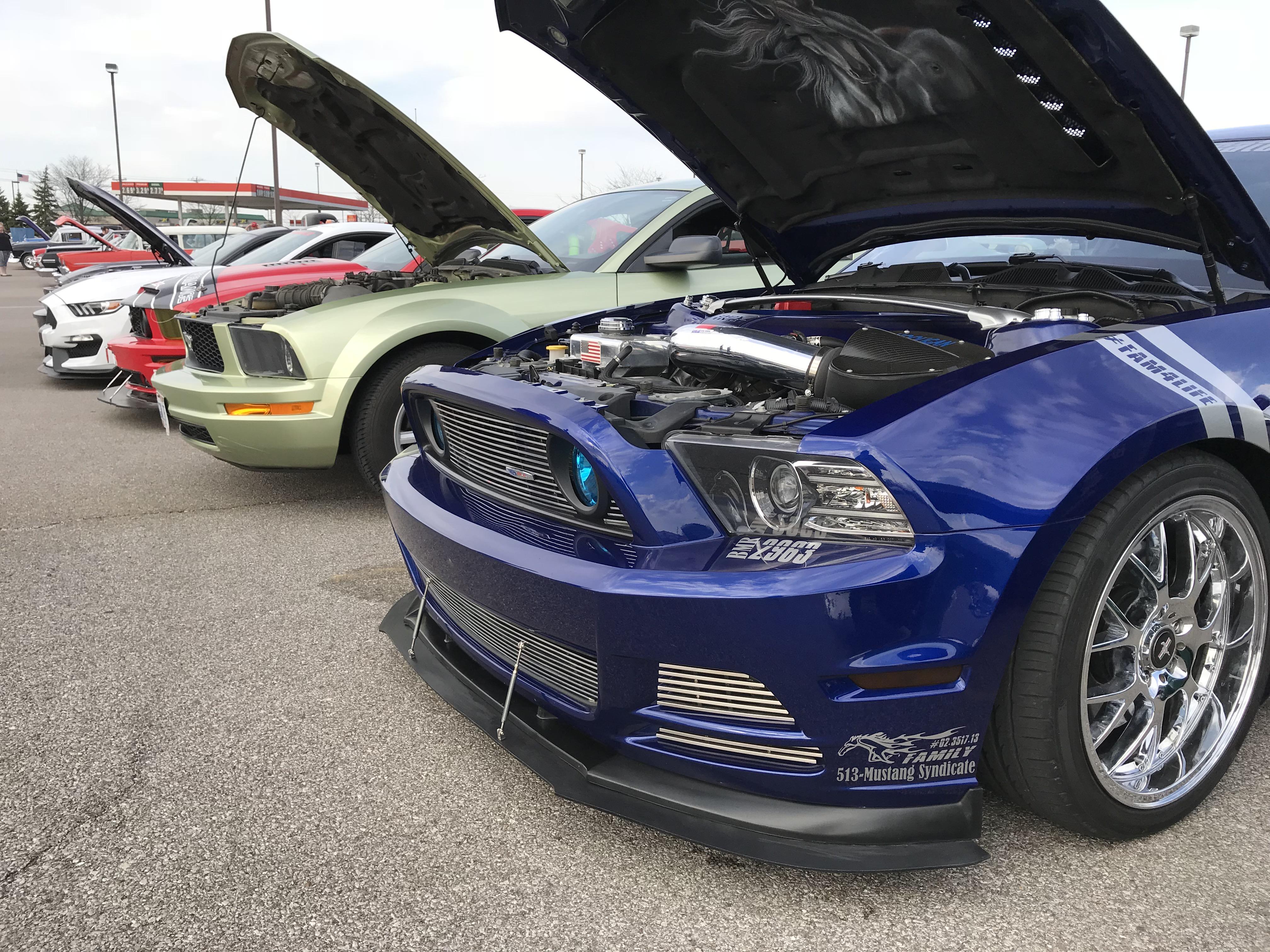 Car show in Milford, OH r/Mustang