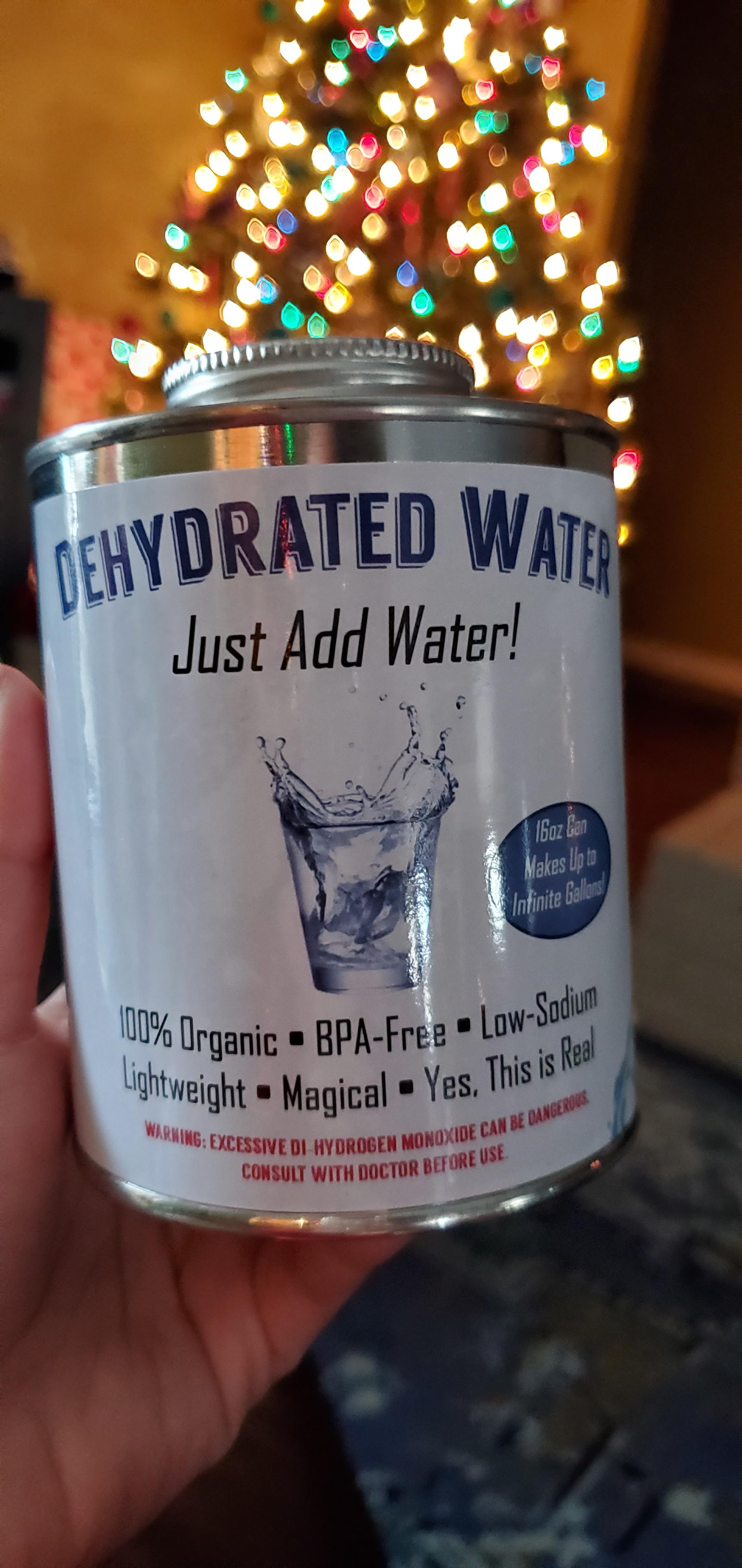 Dehydrated water r/funny