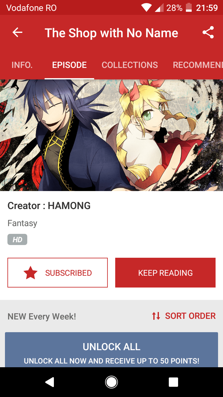 Manga sites where i can read The Shop with No Name by HAMONG?(except