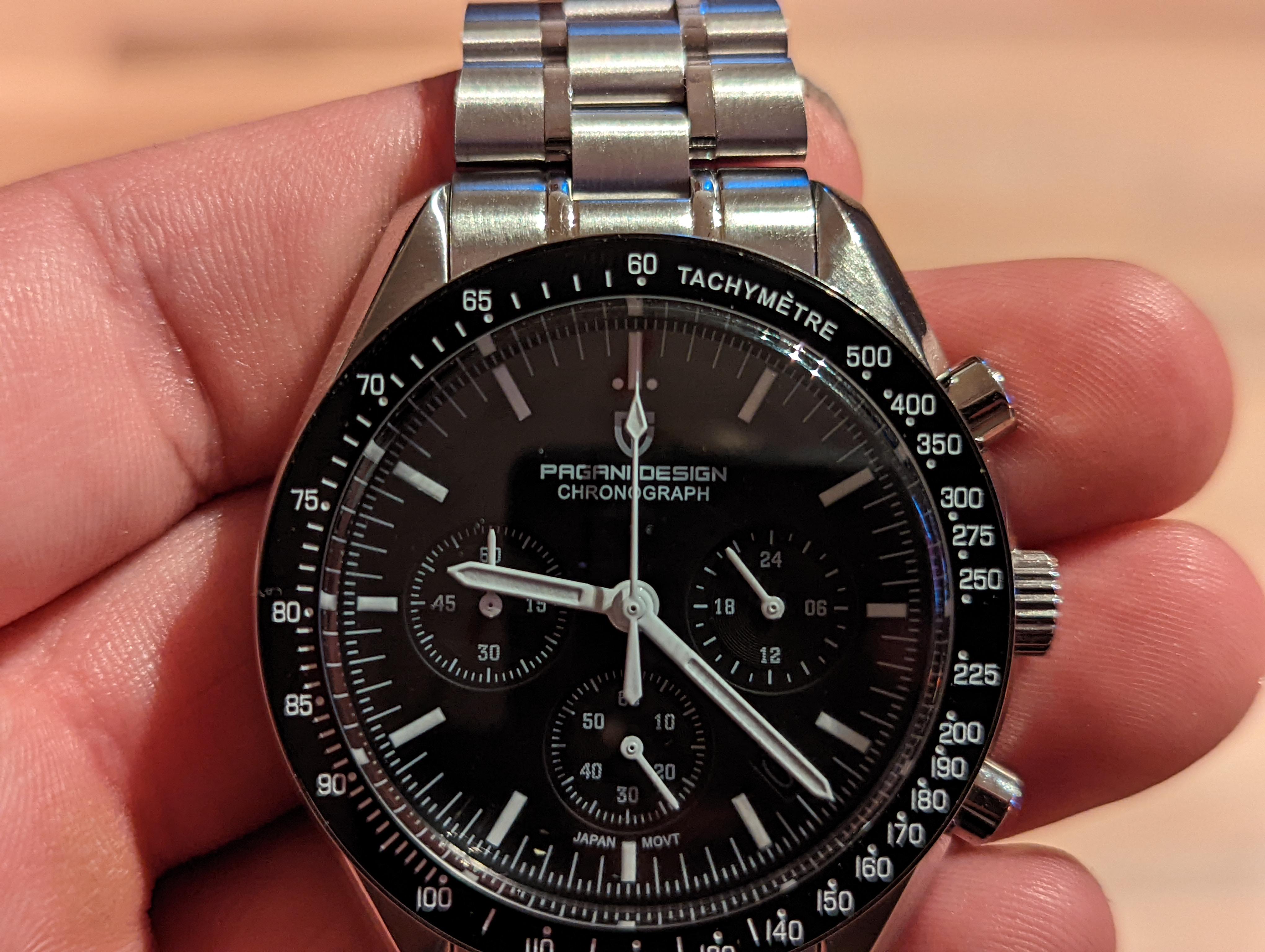 [Pagani "Moonwatch"] Is this second hand (mis)alignment acceptable? r