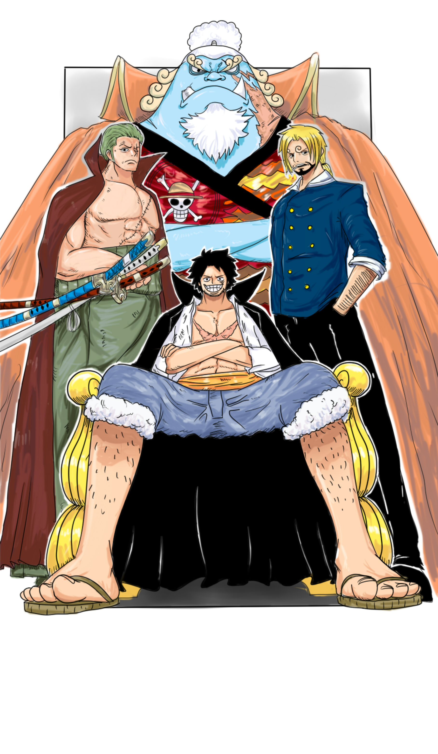 One Piece Pirate King Crew