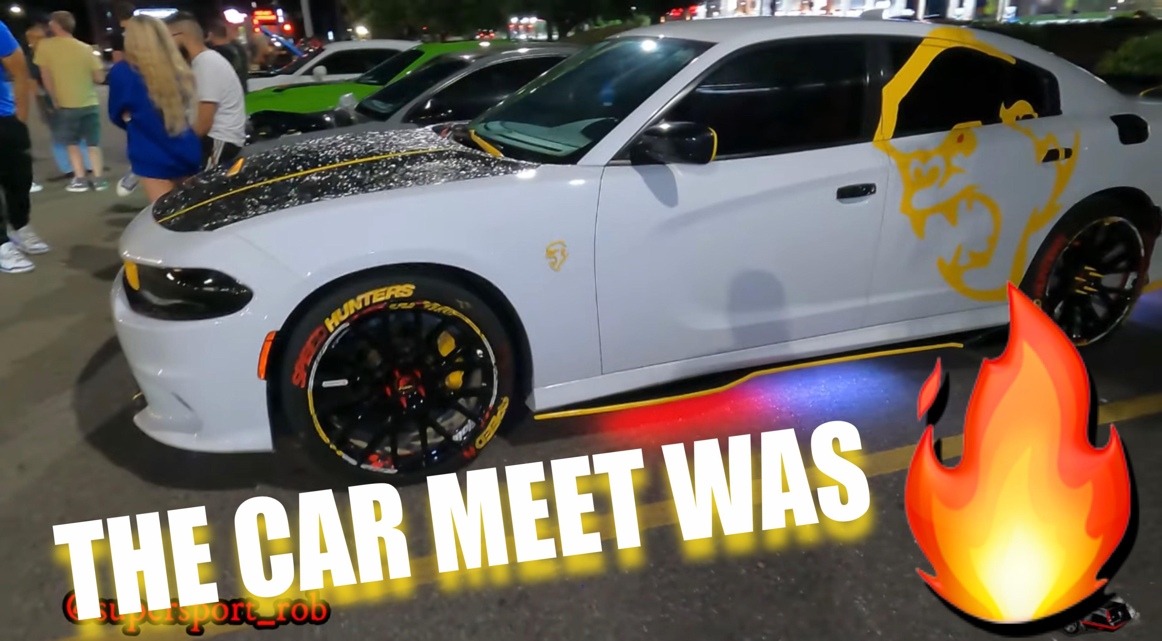 Hellcats and Scat Packs at car meet https//youtu.be/fcZPM2AG41k r