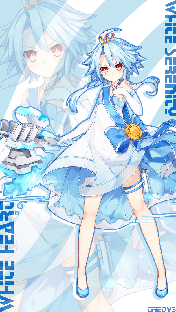 White Heart Phone Wallpaper (24) r/gamindustri