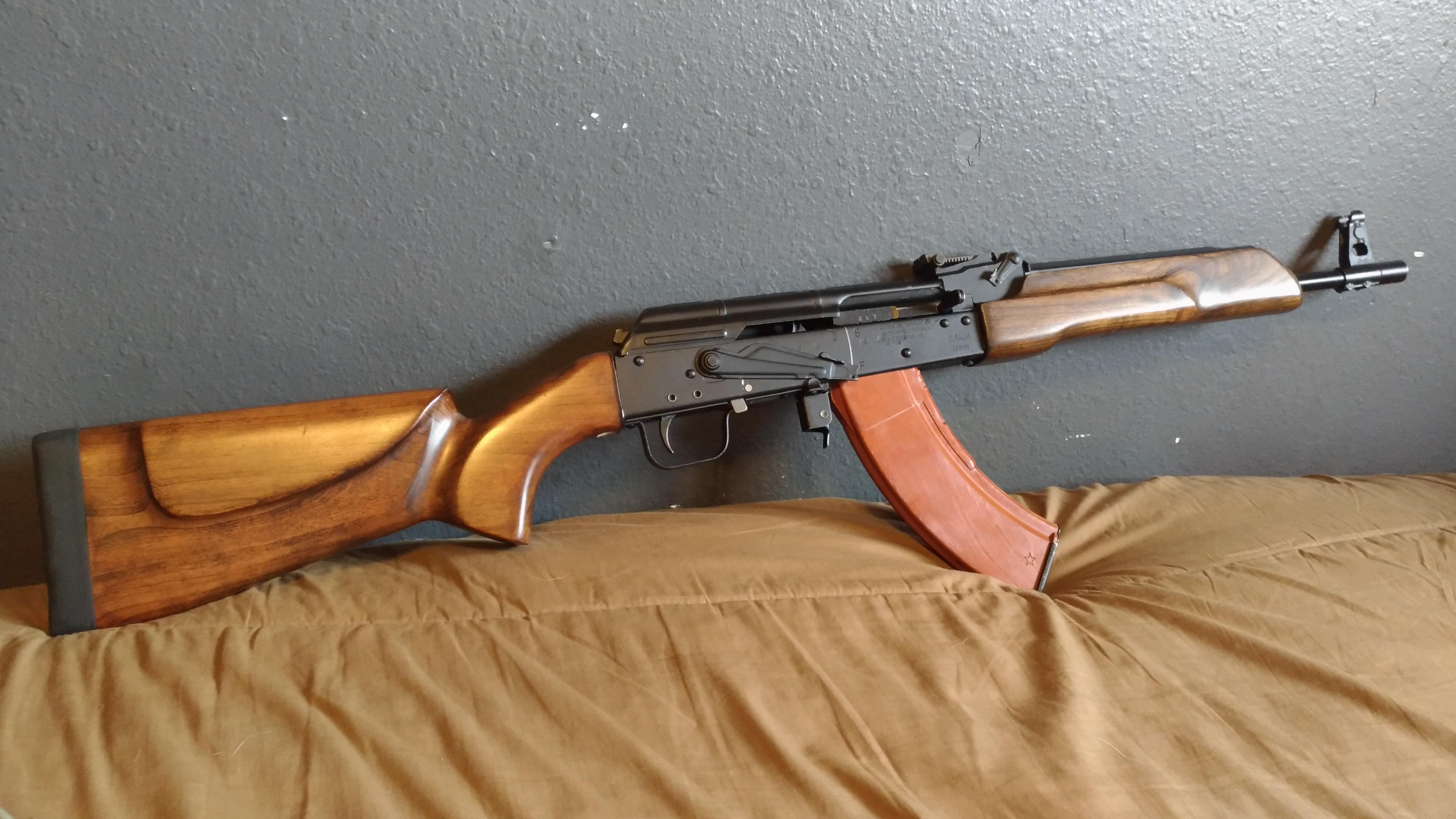 Saiga Ak47 Wood Stock