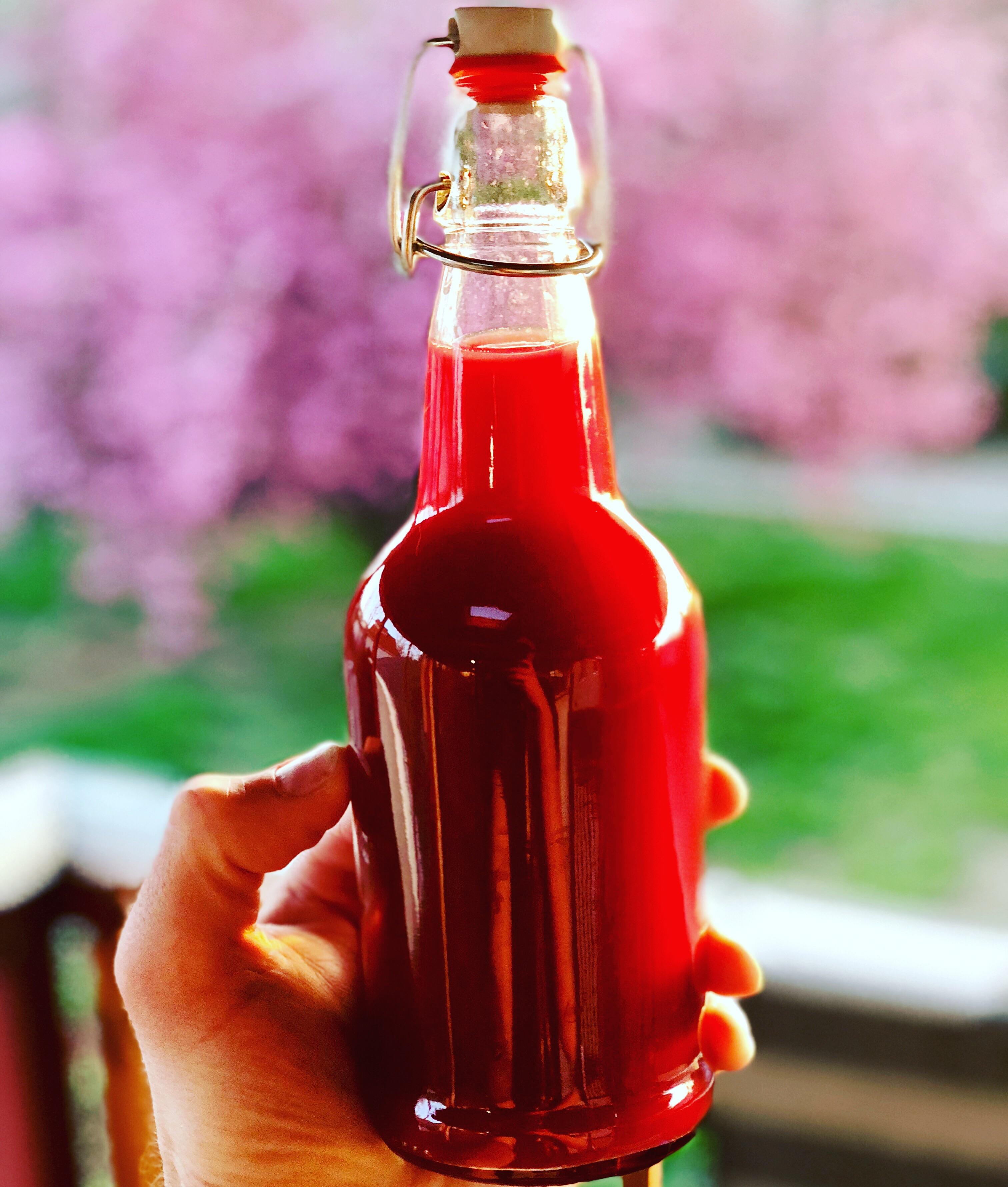 First batch of mead bottled today! Blackberry mead aged 6 months, with
