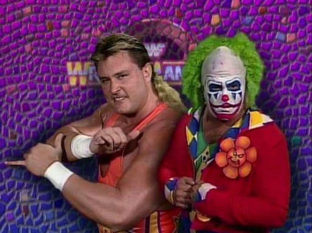 WWF WrestleMania 9 Crush vs Doink The Clown r/WWEMatchGraphics