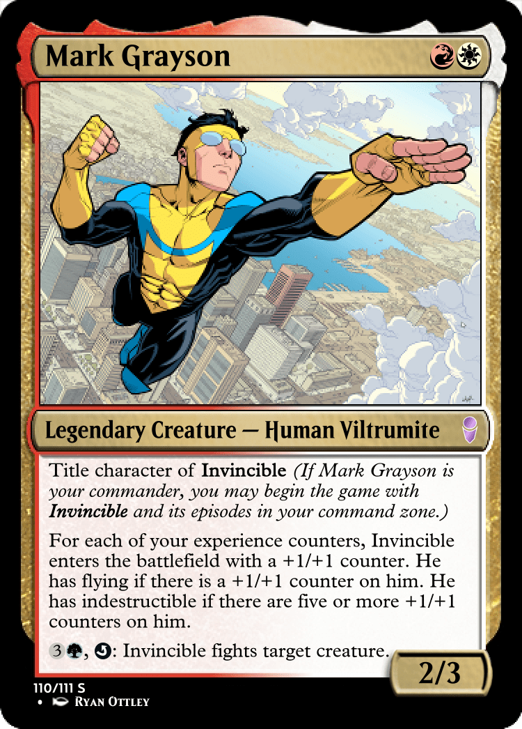 XPost from Magicthe Gathering Subreddits Invincible