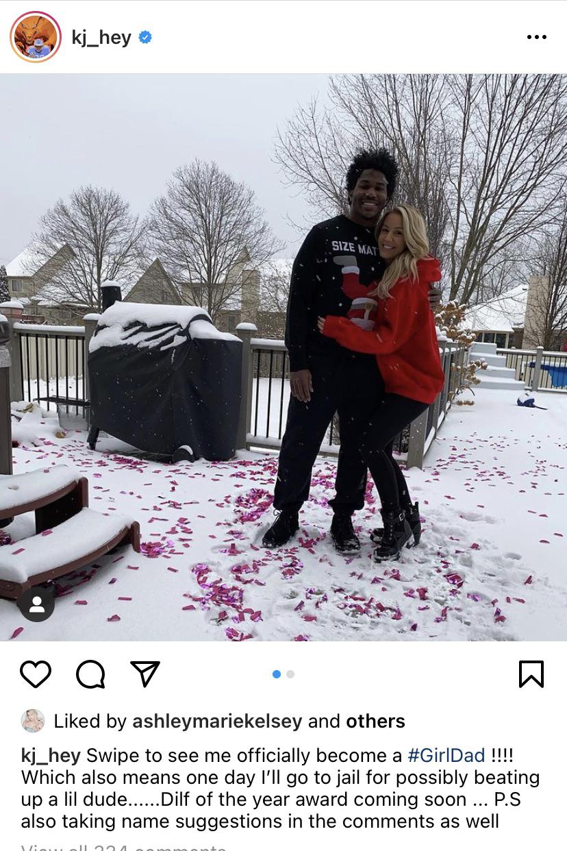 Congrats to Challenge Champ Ashley Marie Kelsey and Detroit Lions RB