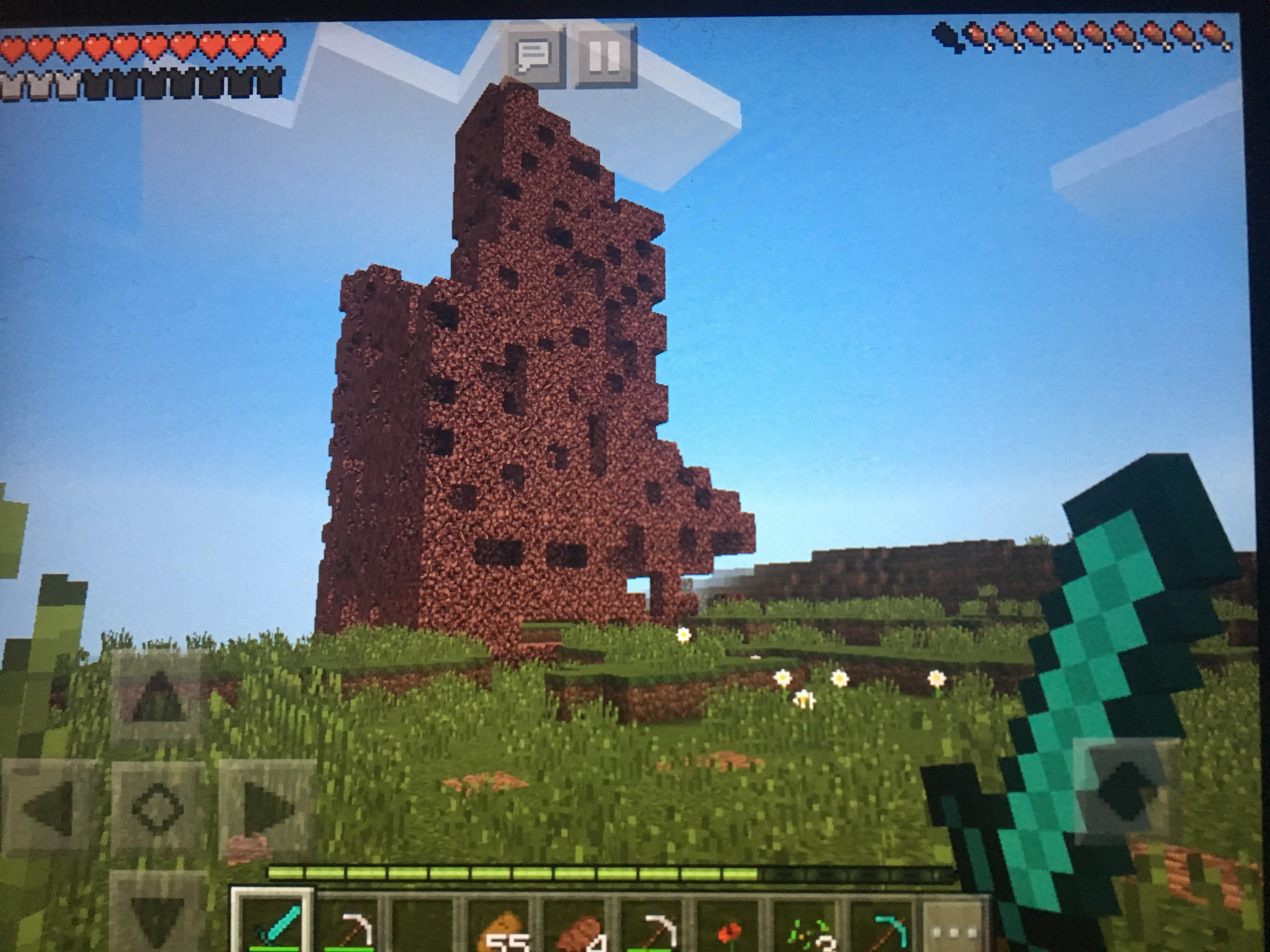 This is what a nether reactor core created after being activated Minecraft