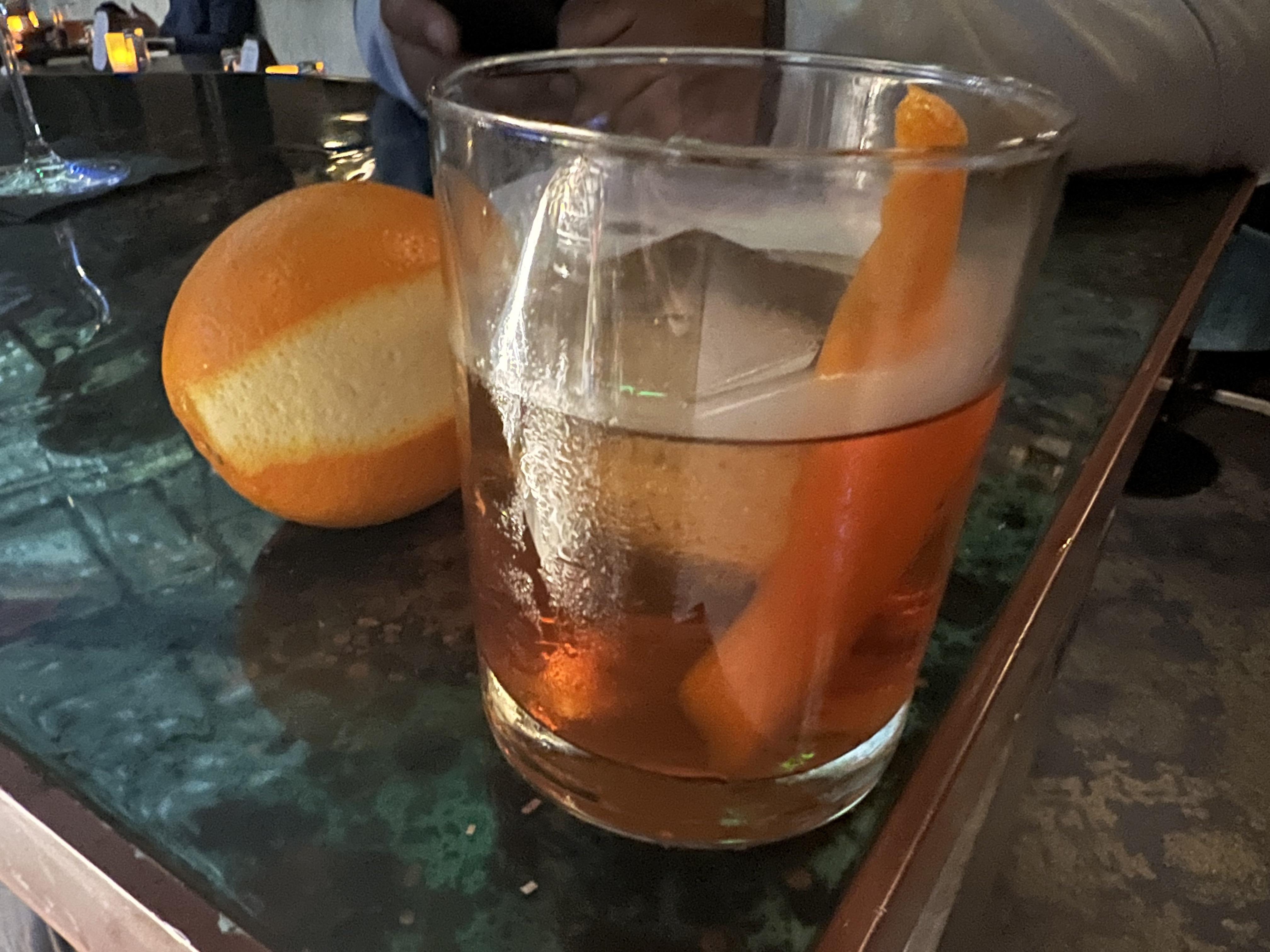 Burned banana old fashioned r/bartenders