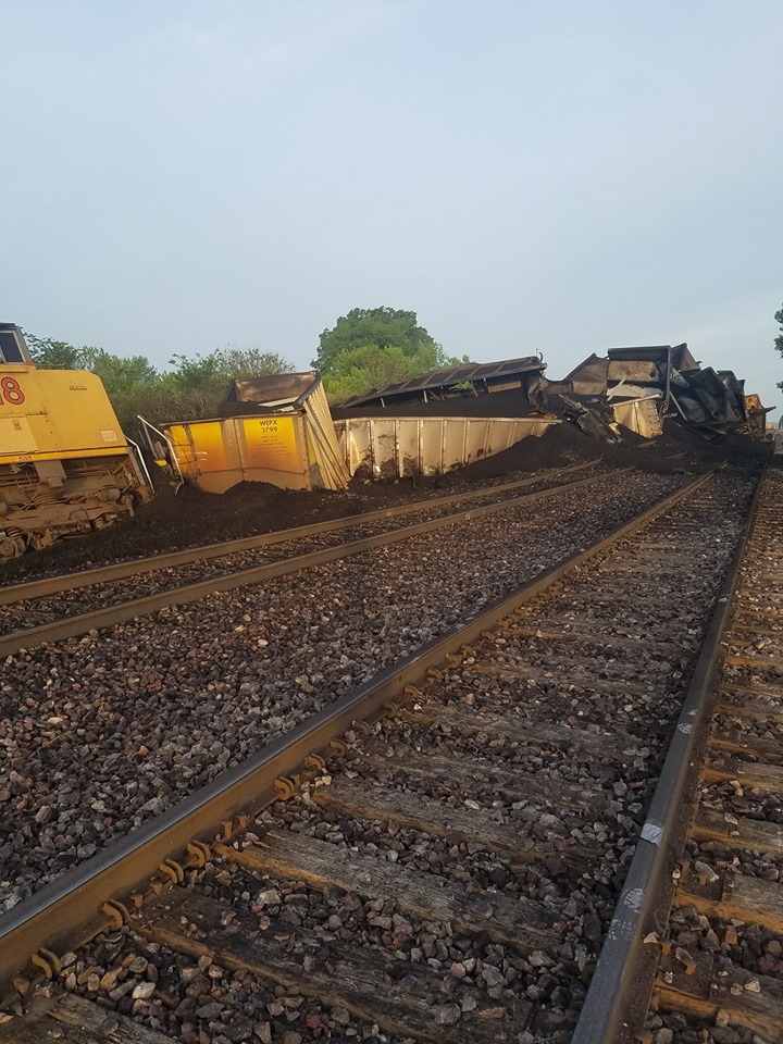 Derailment in Stanwood, IA r/Train_Service