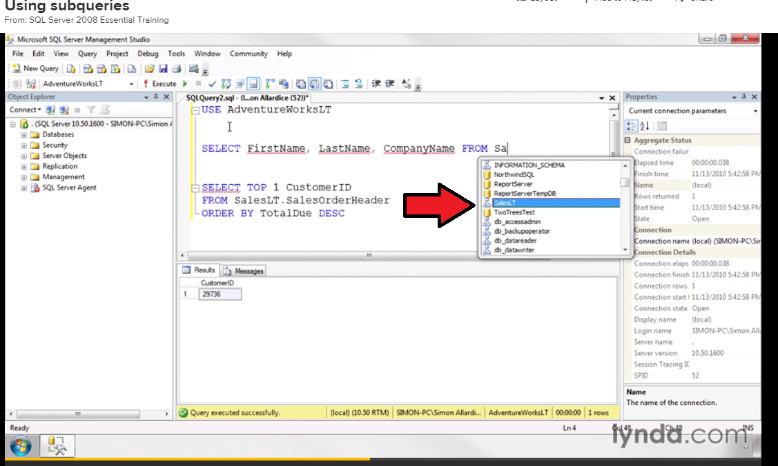 How to Enable Table Dropdowns in SQL Server Management Studio [MS SQL