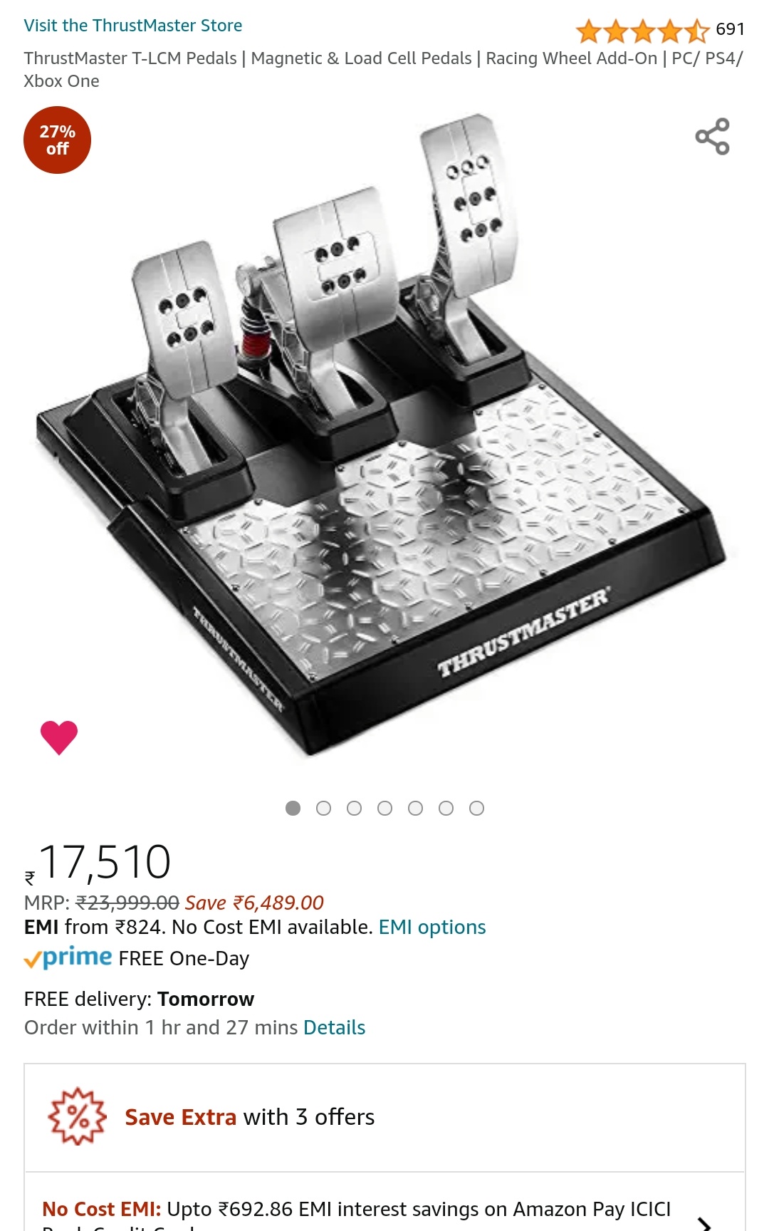 Simracers who got the pedal stand last sale, time to get the TLCM