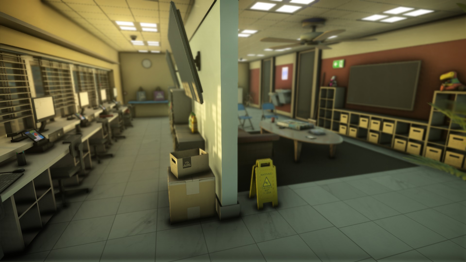 Ticket Sales Building & Employee Break Room