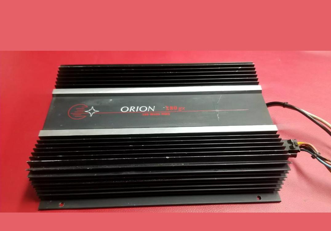 Orion Moon and Stars 280GX. Love these old school amps. r/CarAV
