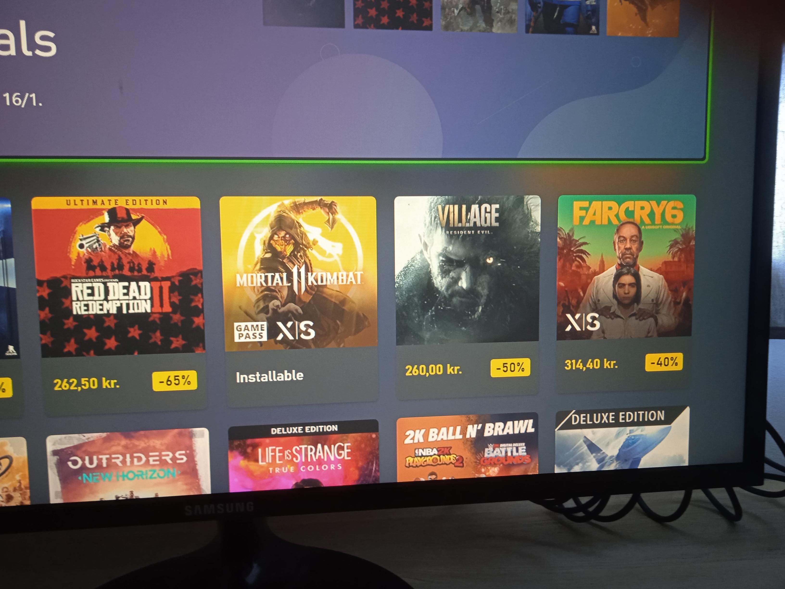 I got a new Xbox a few weeks ago, and I don't have that many games for