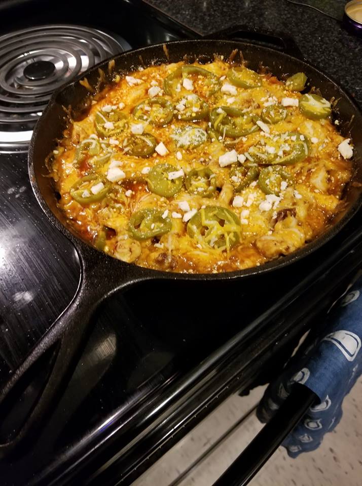 Mexican Alambre skillet r/ketorecipes