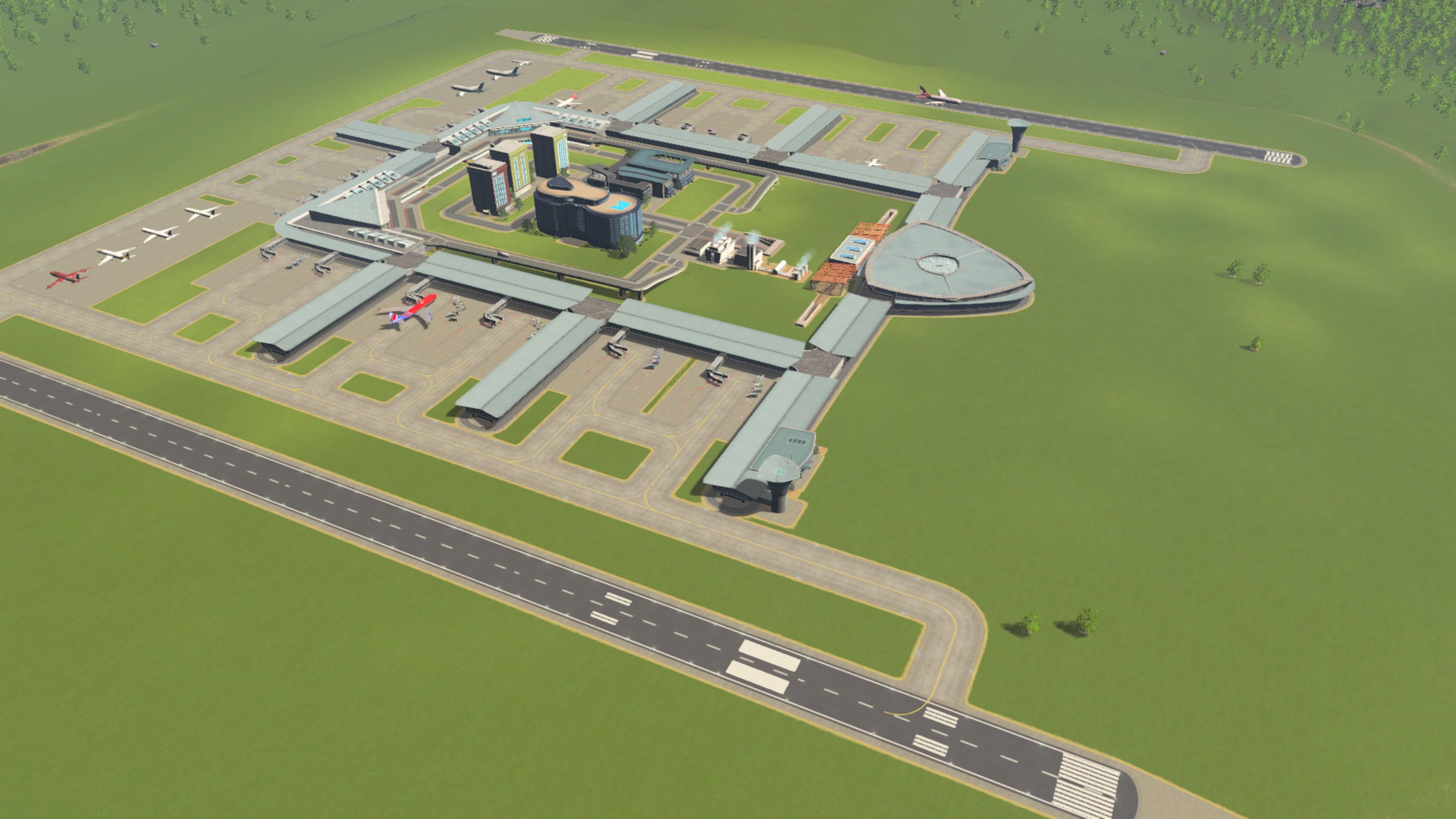 Enjoying the new Airports DLC, this Airport is based off London