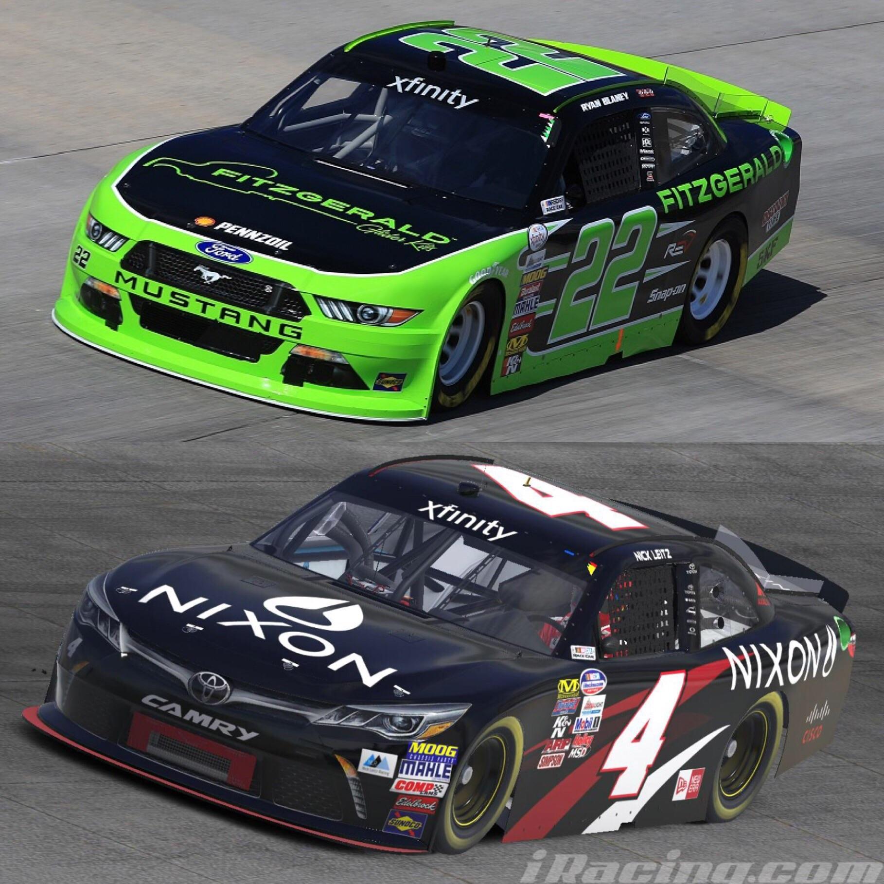 Xfinity Splitter too big.... why? r/iRacing