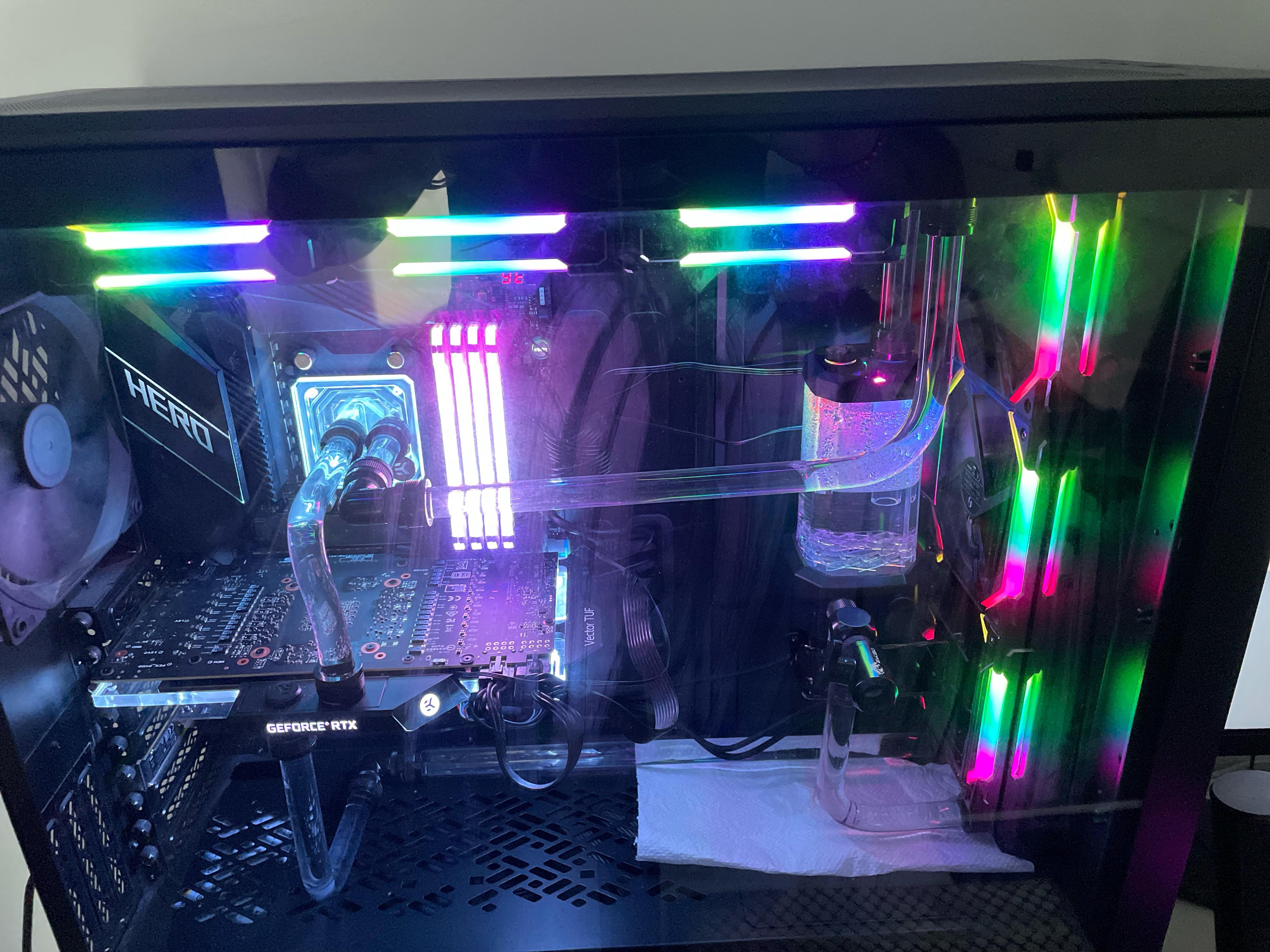 Temps abnormally high r/watercooling